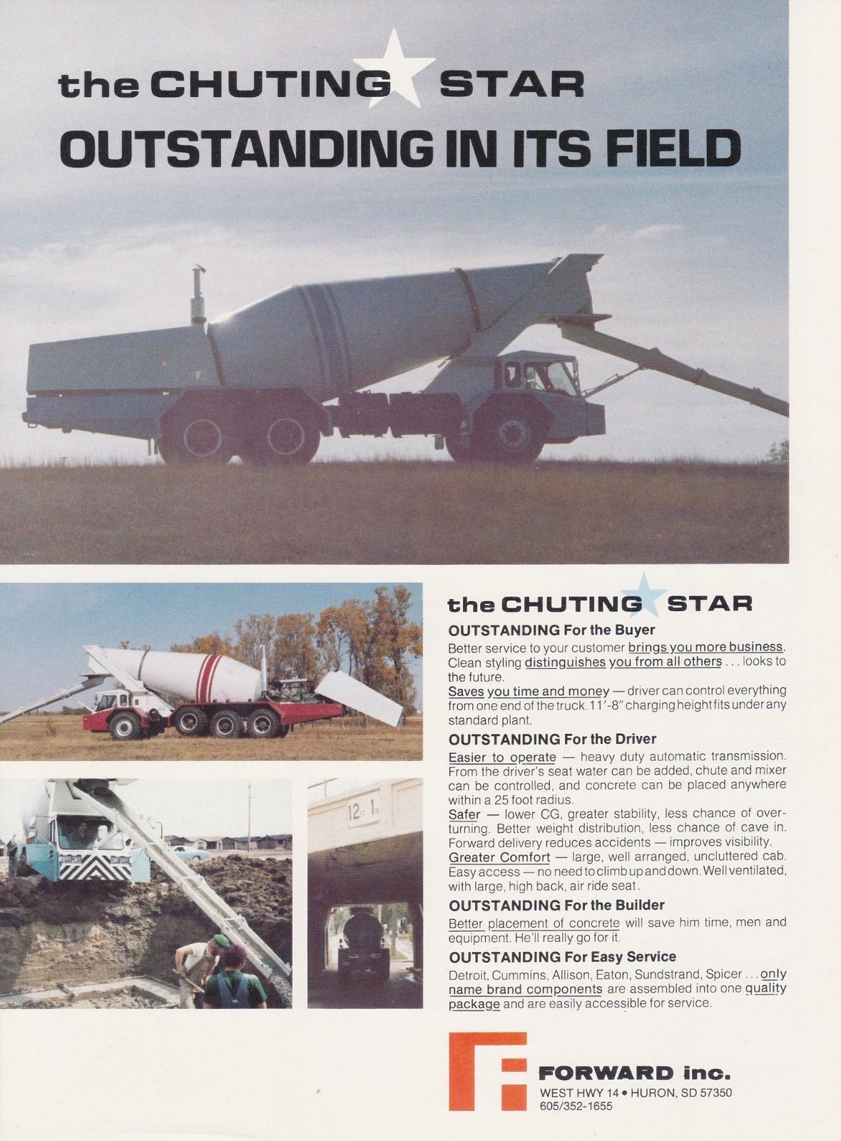 History of the Front Discharge Ready Mix Truck – « The Greatest Advance in Mixers
