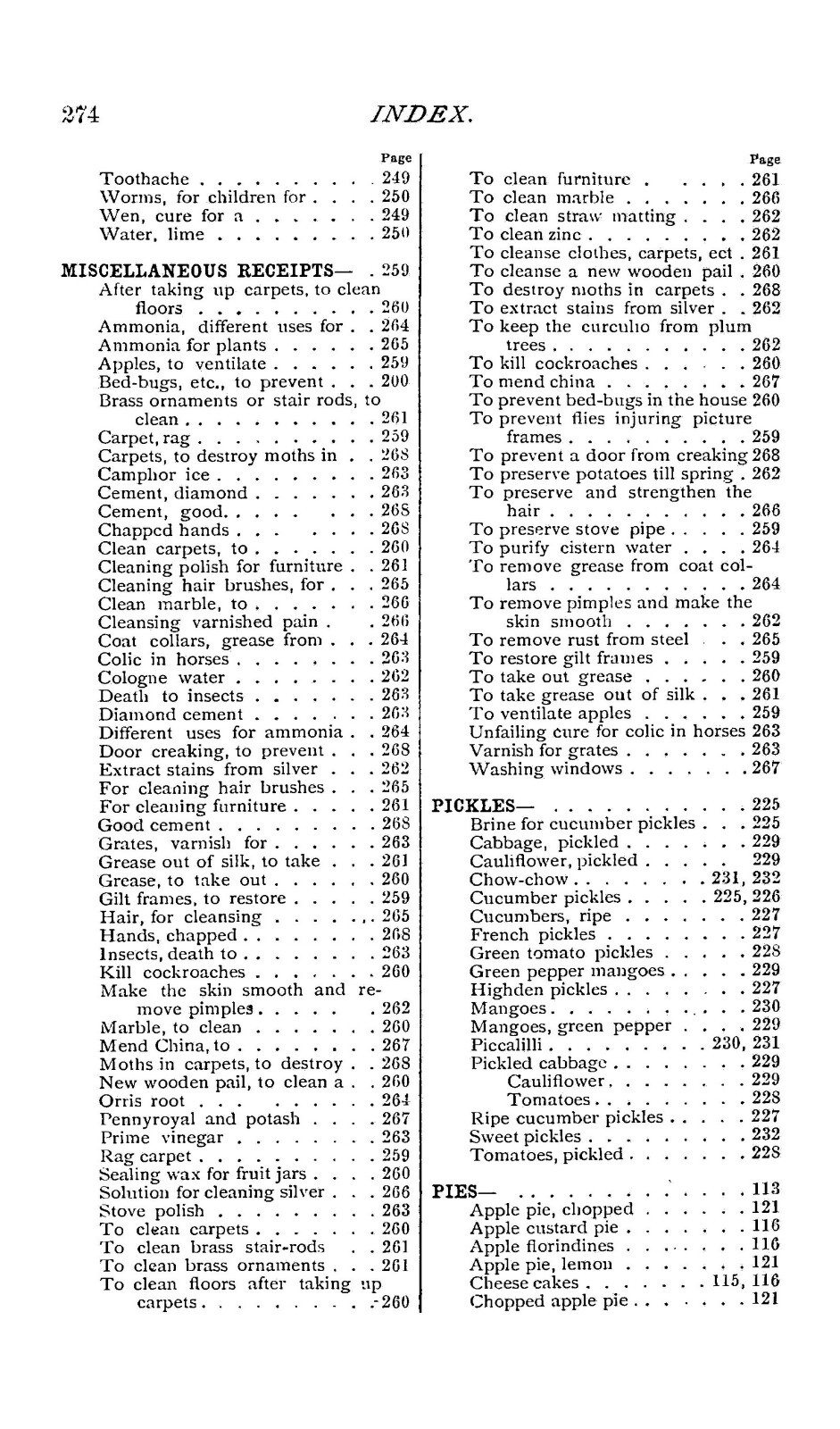 1876 « 76 » A Cook Book 286 Pages