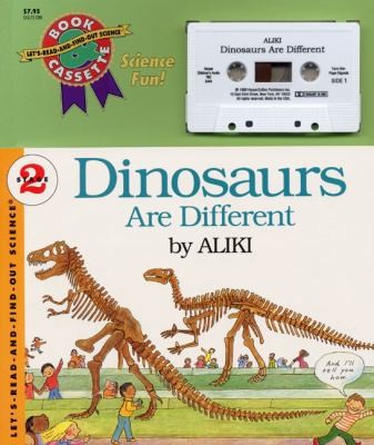 Dinosaurs Are Different Book and Tape (Let&rsquo;s-Read-and-Find-Out Science 2)