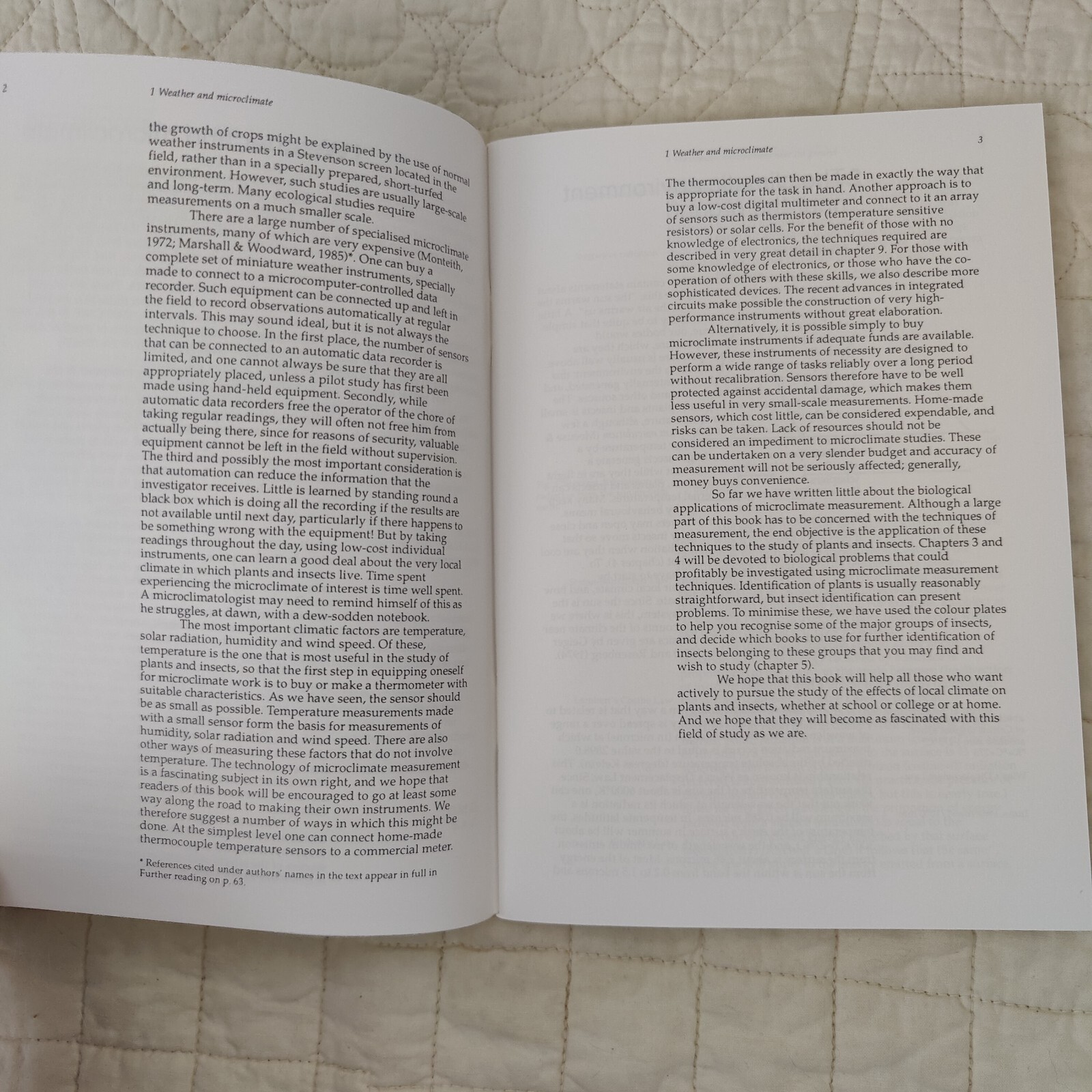 Rare 1991 Insects, Plants and Microclimate – Naturalists&rsquo; Handbook 15