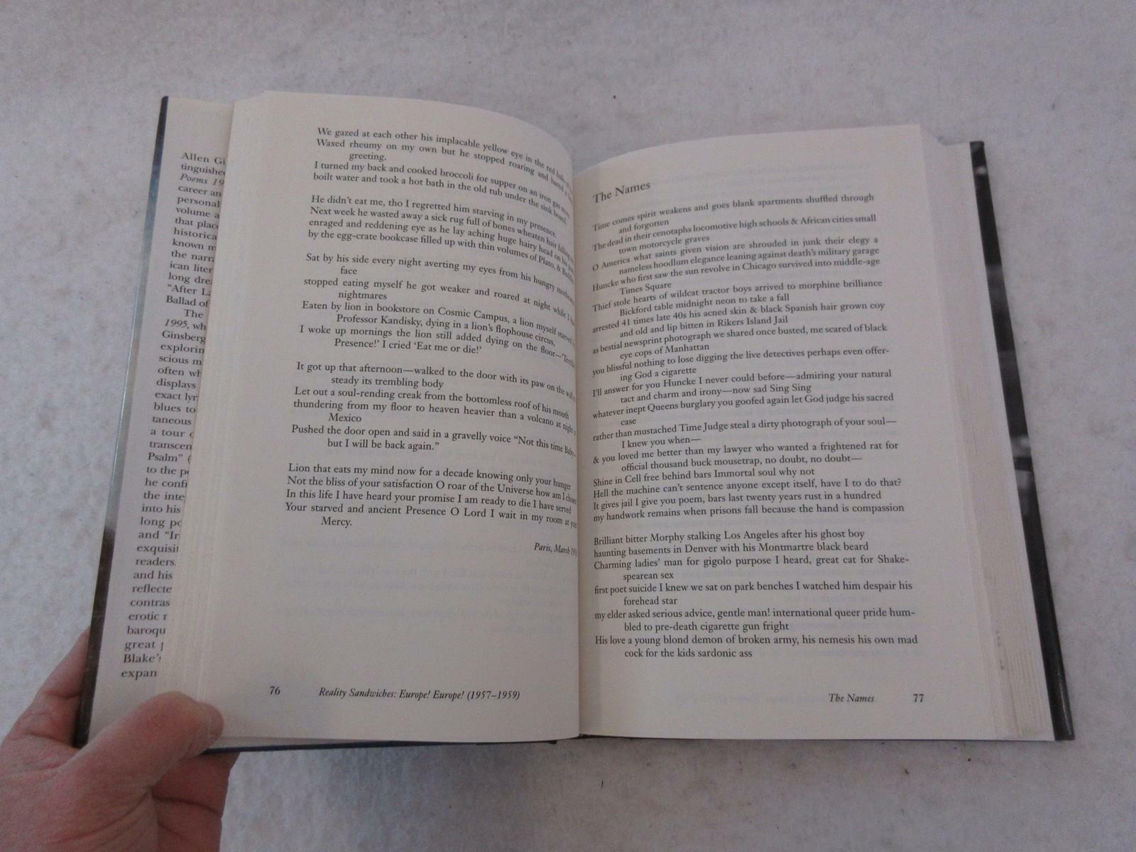ALLEN GINSBERG Selected Poems 1947-1995 HarperCollins 1996 3rd Printing