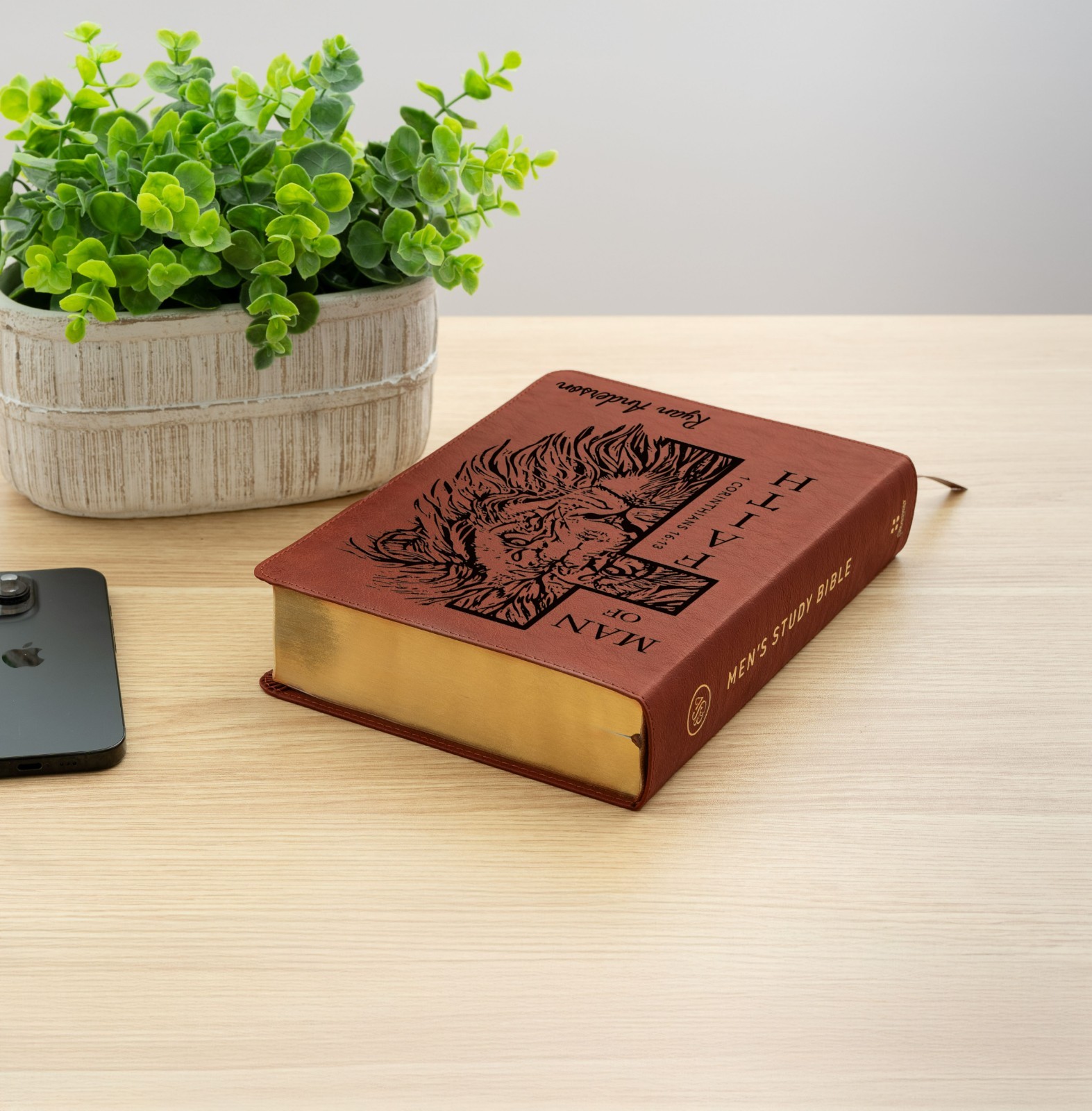 Personalized Bible for Men, ESV Men&rsquo;s Study Bible, Bible for Men Name Engraved