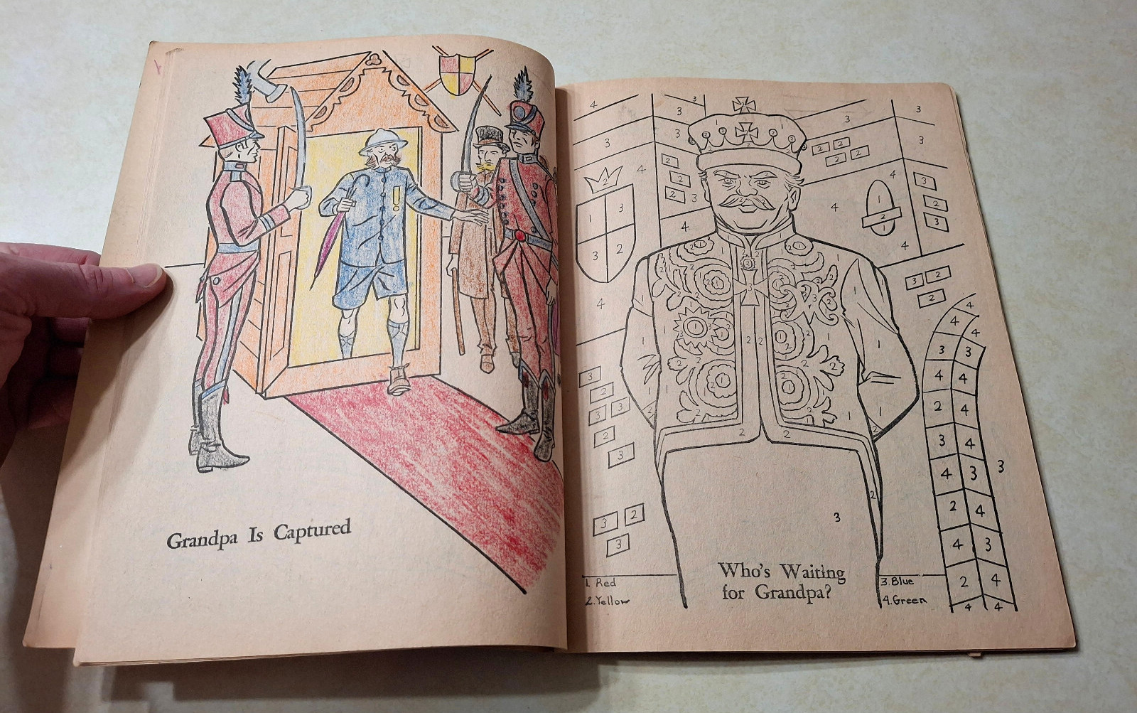 Vintage Chitty Chitty Bang Bang Coloring Book 1969 Dick Van Dyke Fun & Activity