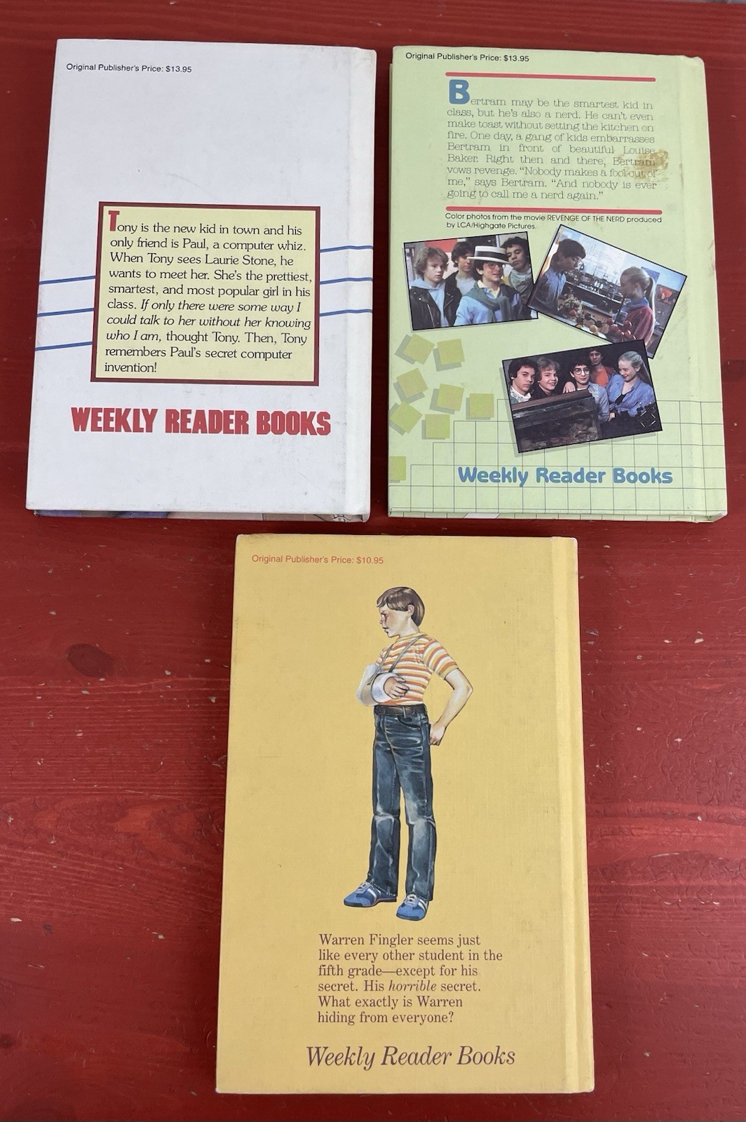 Lot of 11 VTG 1980s Weekly Reader Children&rsquo;s Book Club Hardcover Books