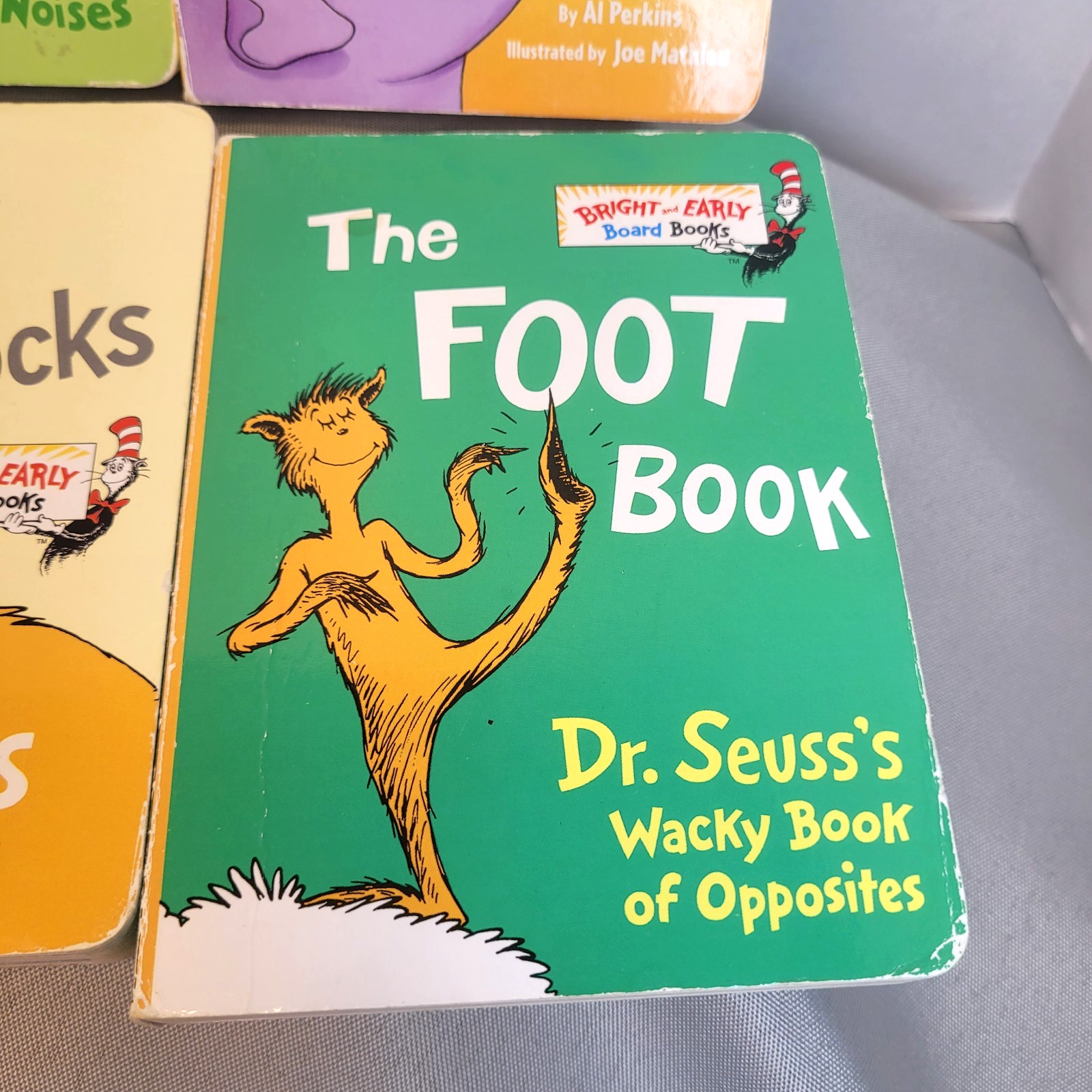 Bright And Early Board Books Dr Seuss Assorted Set Of 6 Children&rsquo;s Books