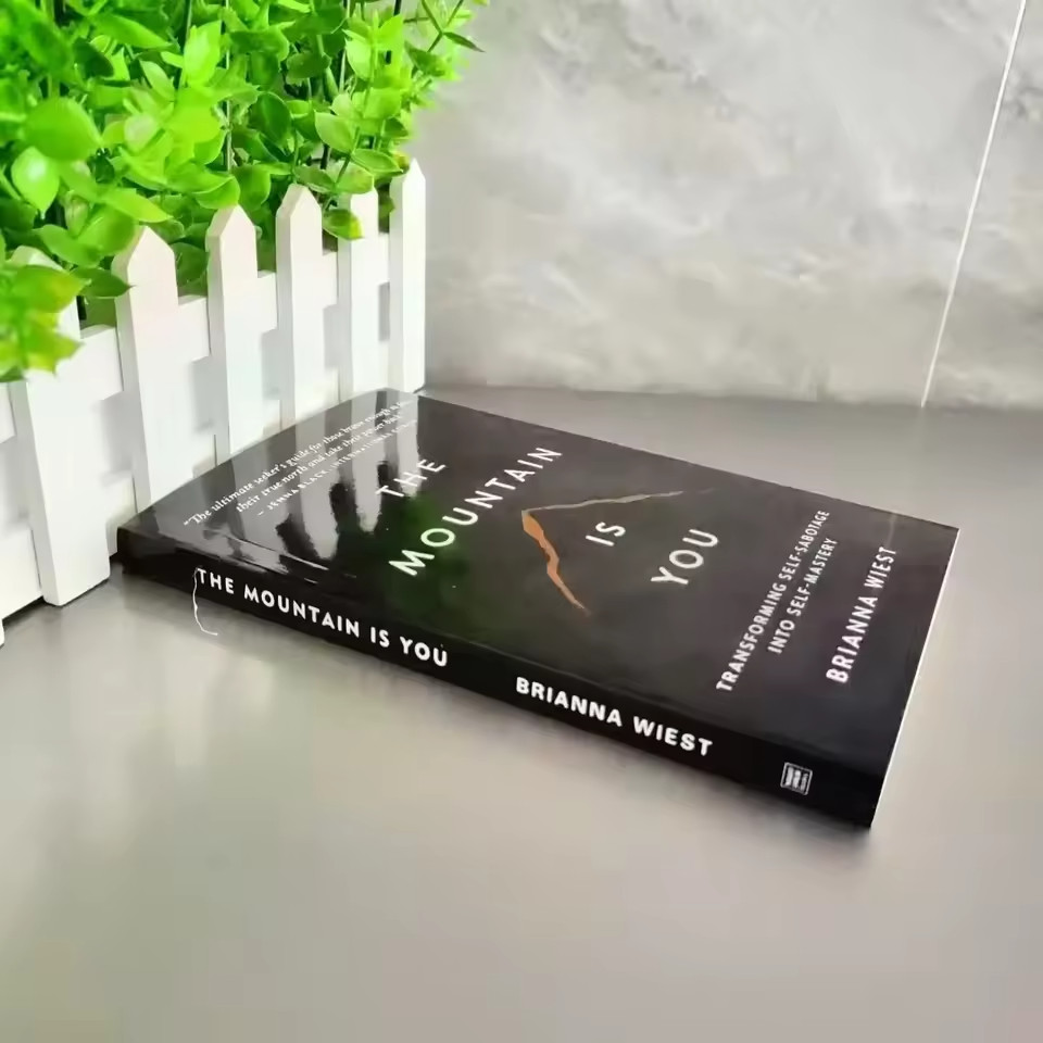 The Mountain is you by Brianna Wiest Paperback Book, Free Shipping US.