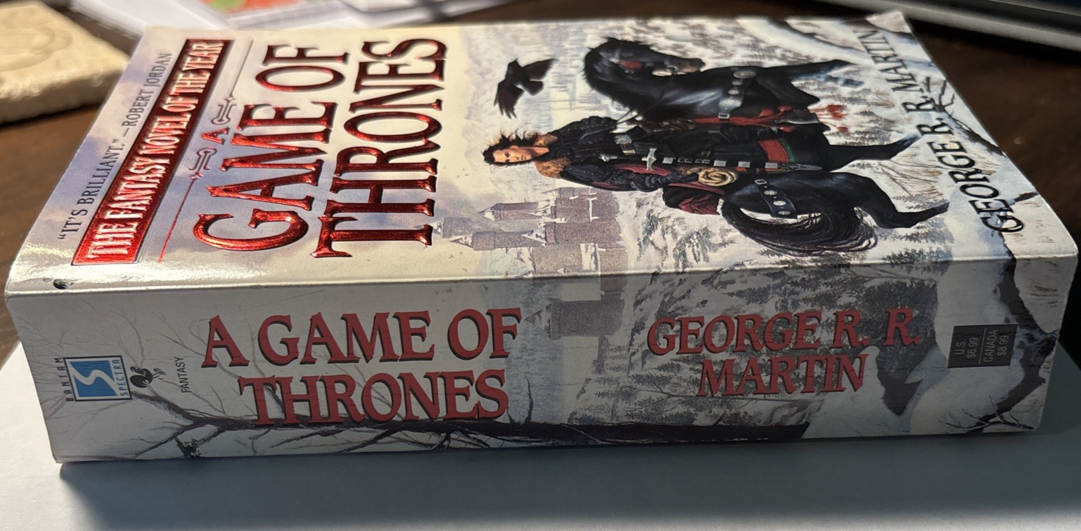 A Game of Thrones – George R. R. Martin – 1st Edition / 1st Print – 1997 PB