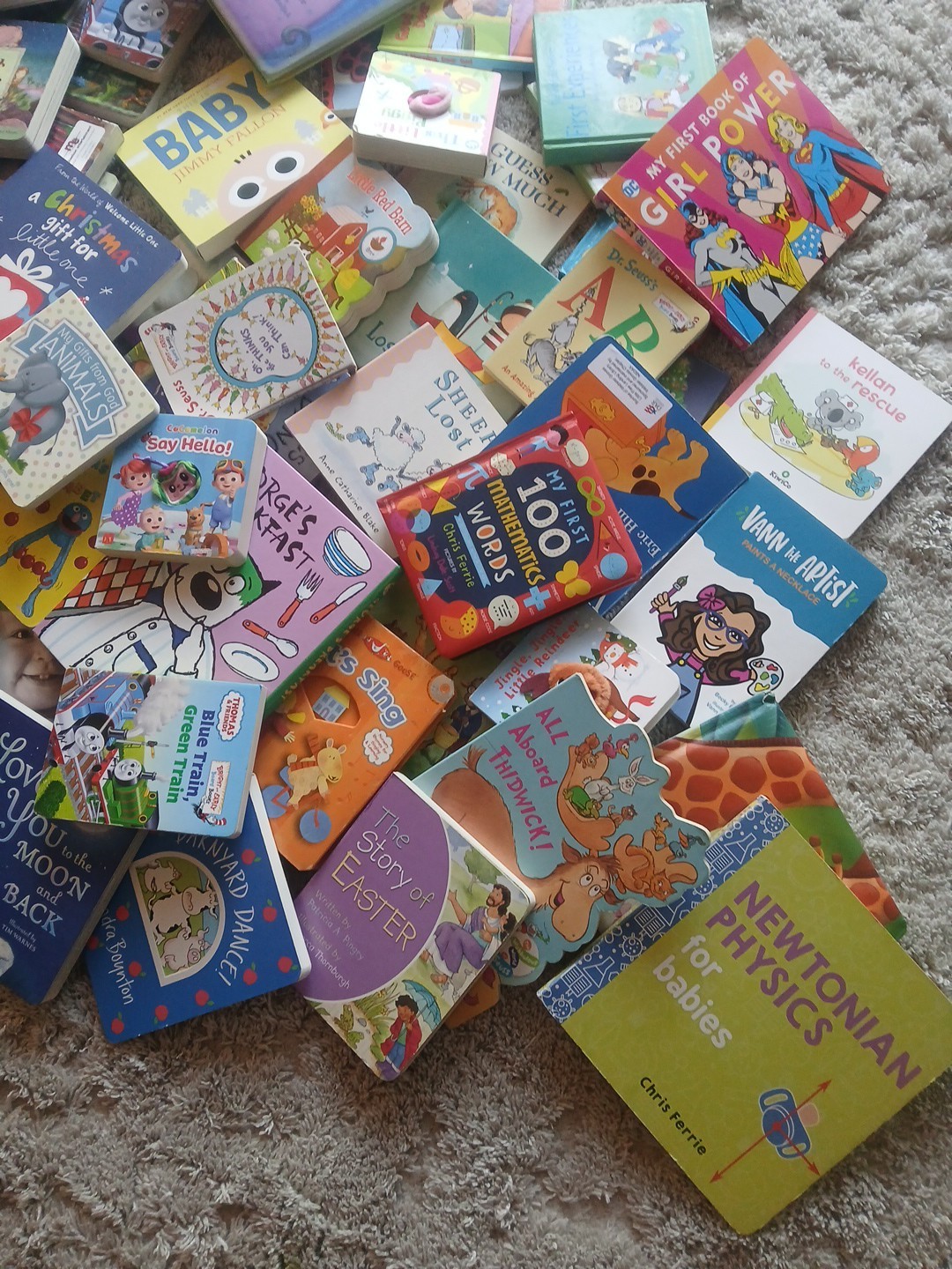 Lot Of 20 Board Books For Toddlers Assorted Bedtime Stories Fun Library
