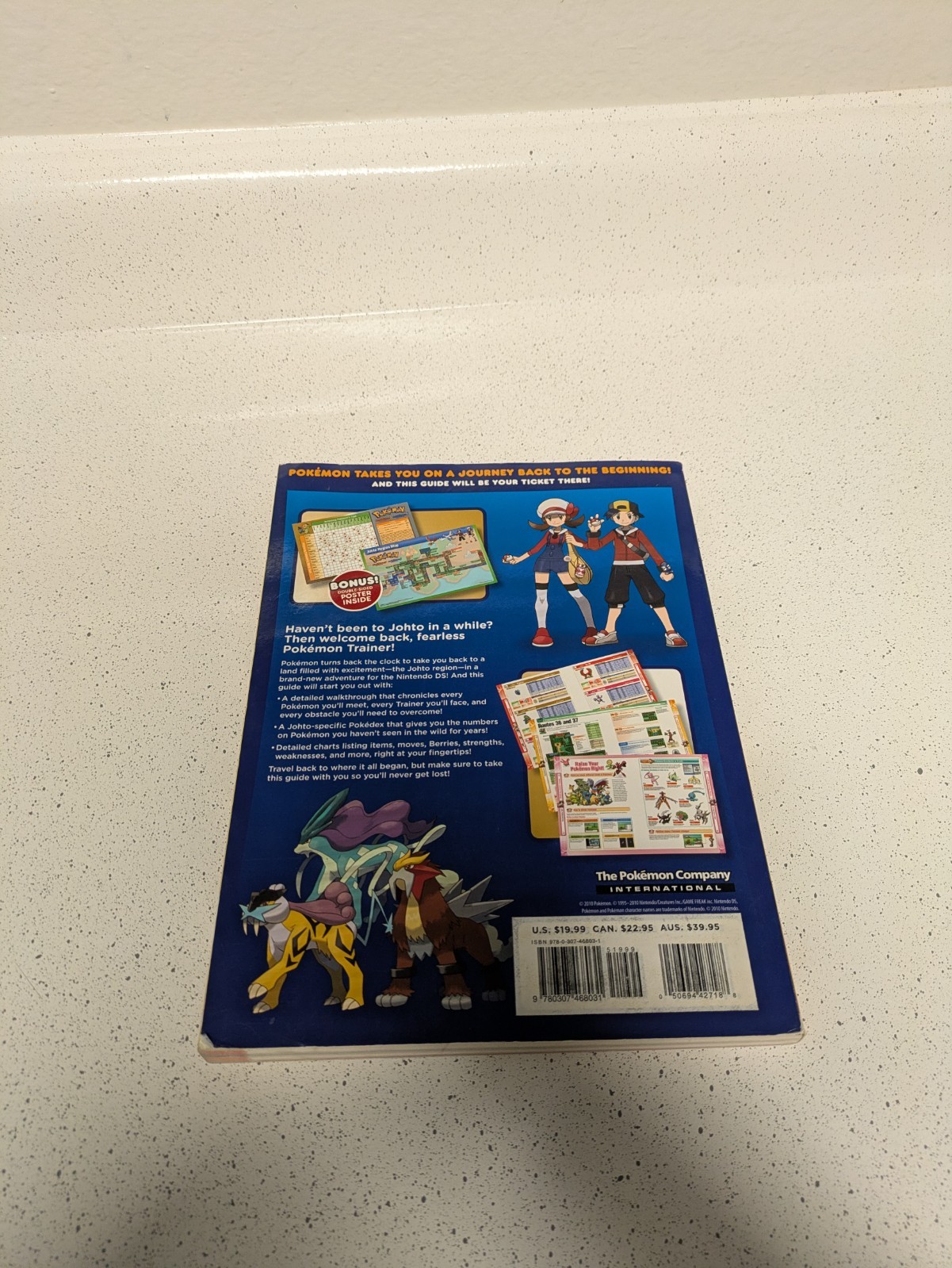 POKÉMON: HeartGold & SoulSilver Versions Strategy Guide – MINI POSTER INCLUDED