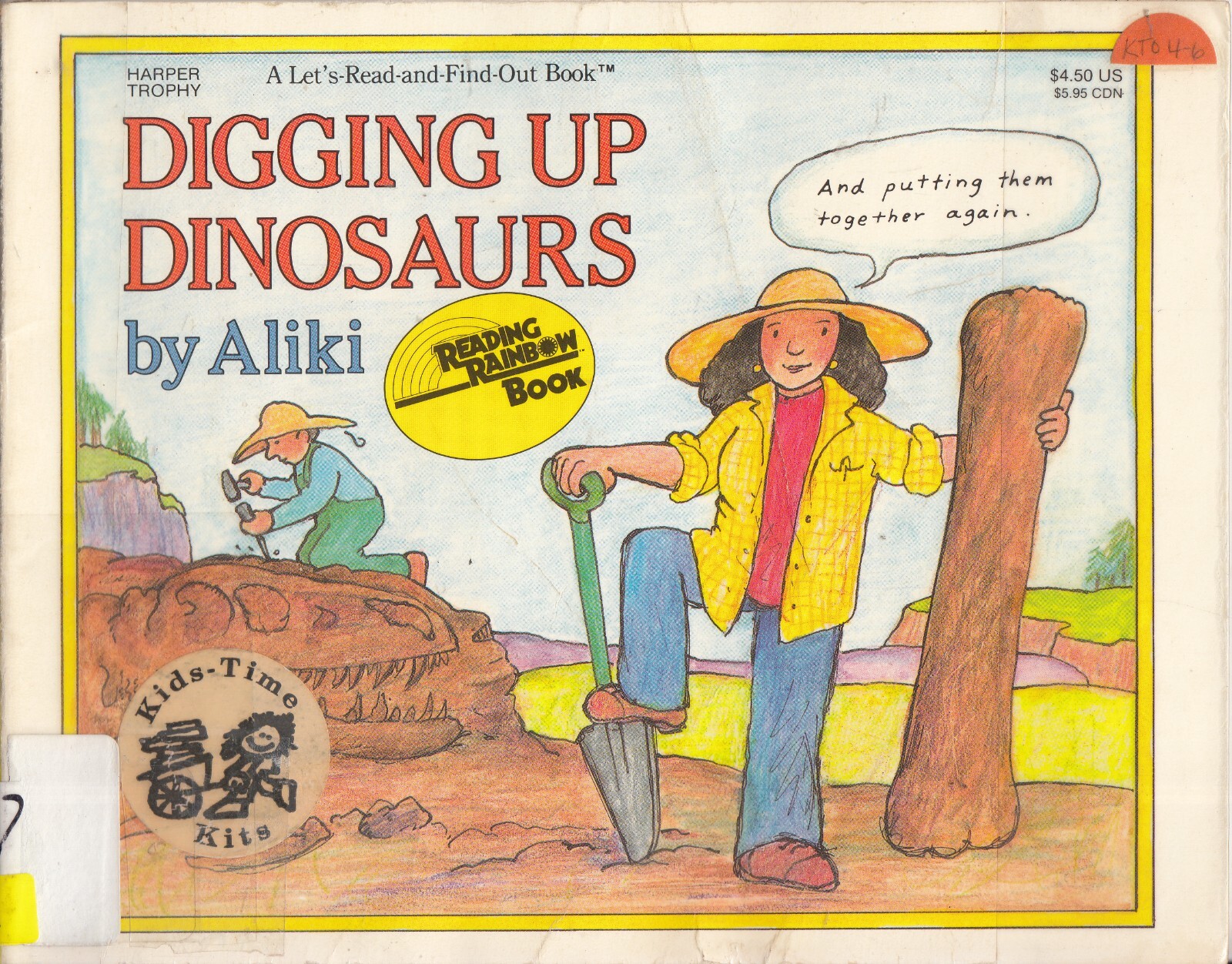 Dinosaur 5 Book Lot Fossils A-Z Guide Early Reader Aliki