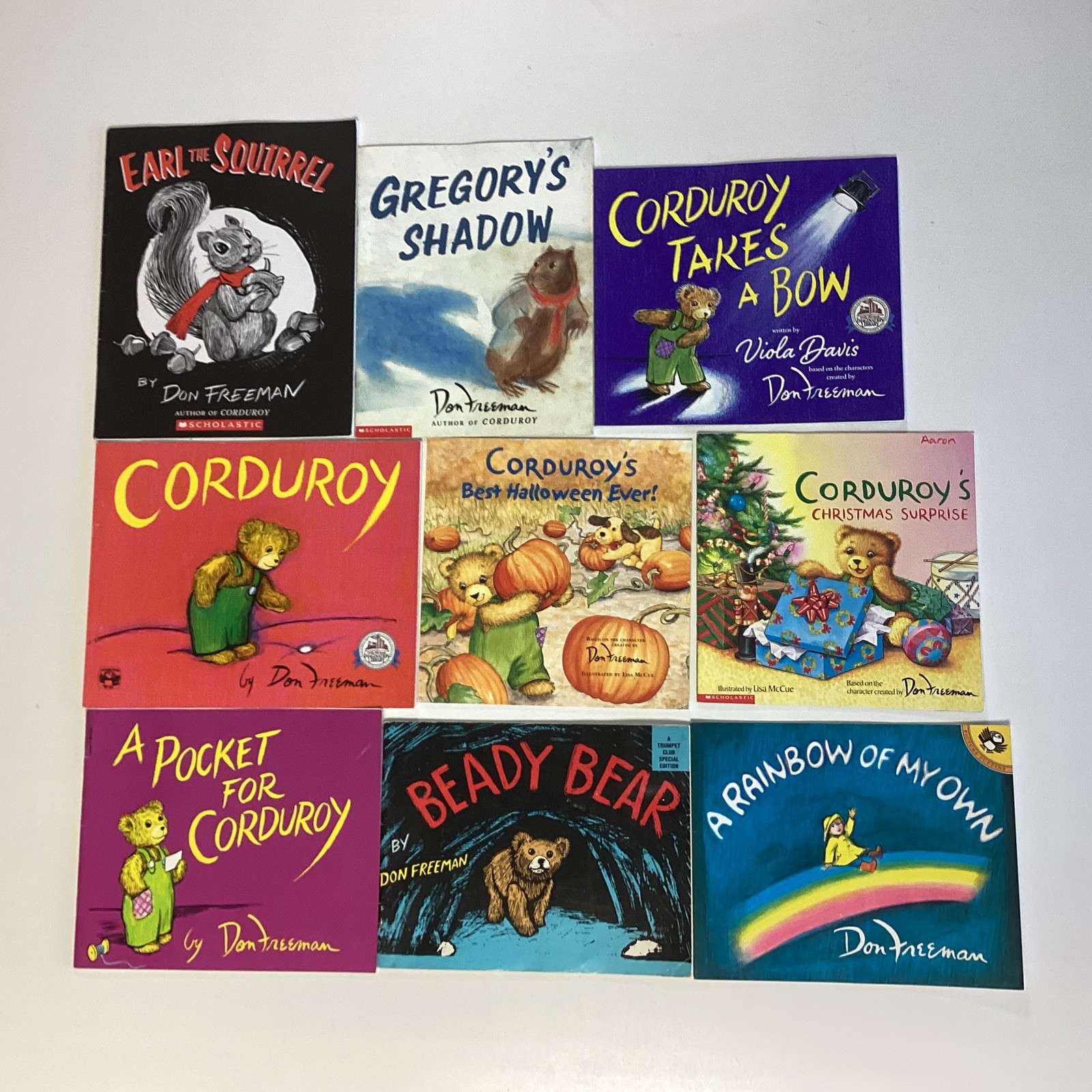 Donald Freeman Corduroy Preschool Kindergarten 1st Grade Children&rsquo;s 9 Book Lot