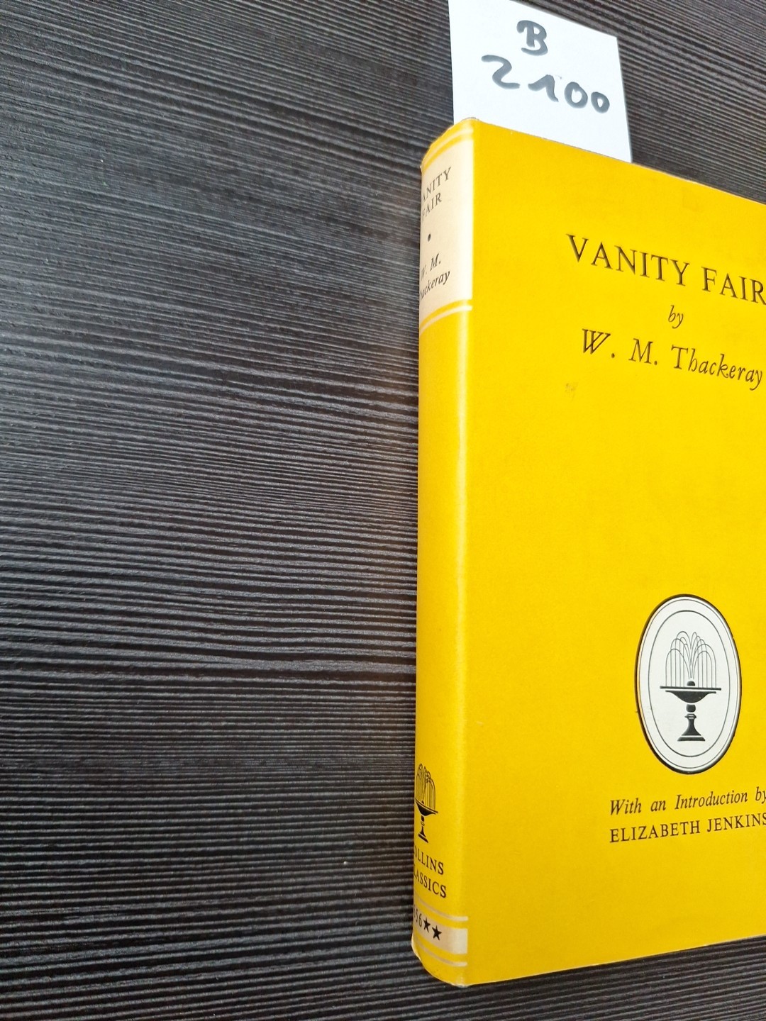 Vanity Fair by W. M. Thackeray 1959 Collins Classics