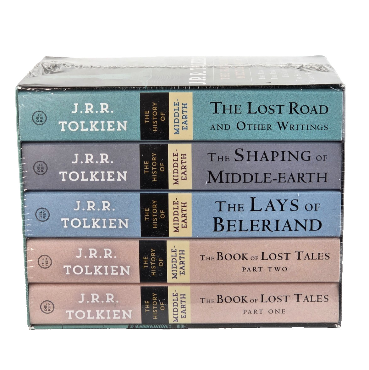 J.R.R. Tolkien The HISTORY OF MIDDLE-EARTH Volumes 1-5 Paperback SEALED Box Set