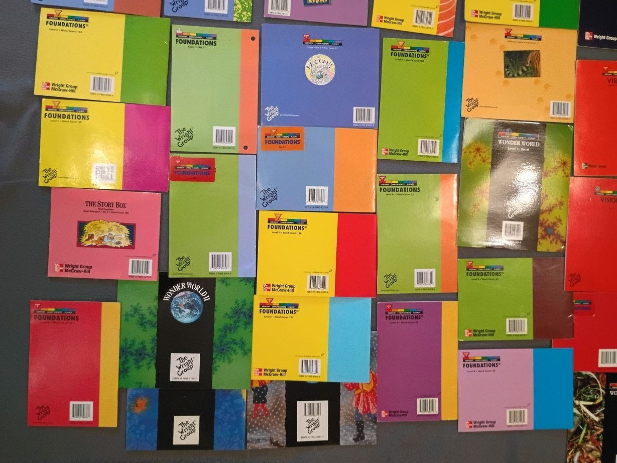 Lot of 52 The Wright Group McGraw Hill Early Emergent Readers Joy Cowley Level 1