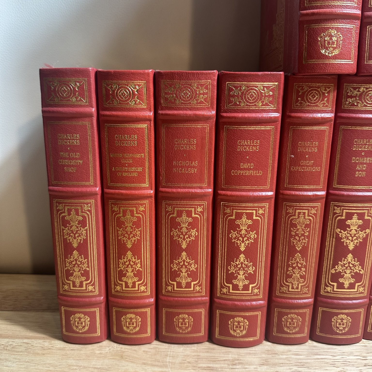 Charles Dickens Complete Works Franklin Library Oxford Collector&rsquo;s Edition