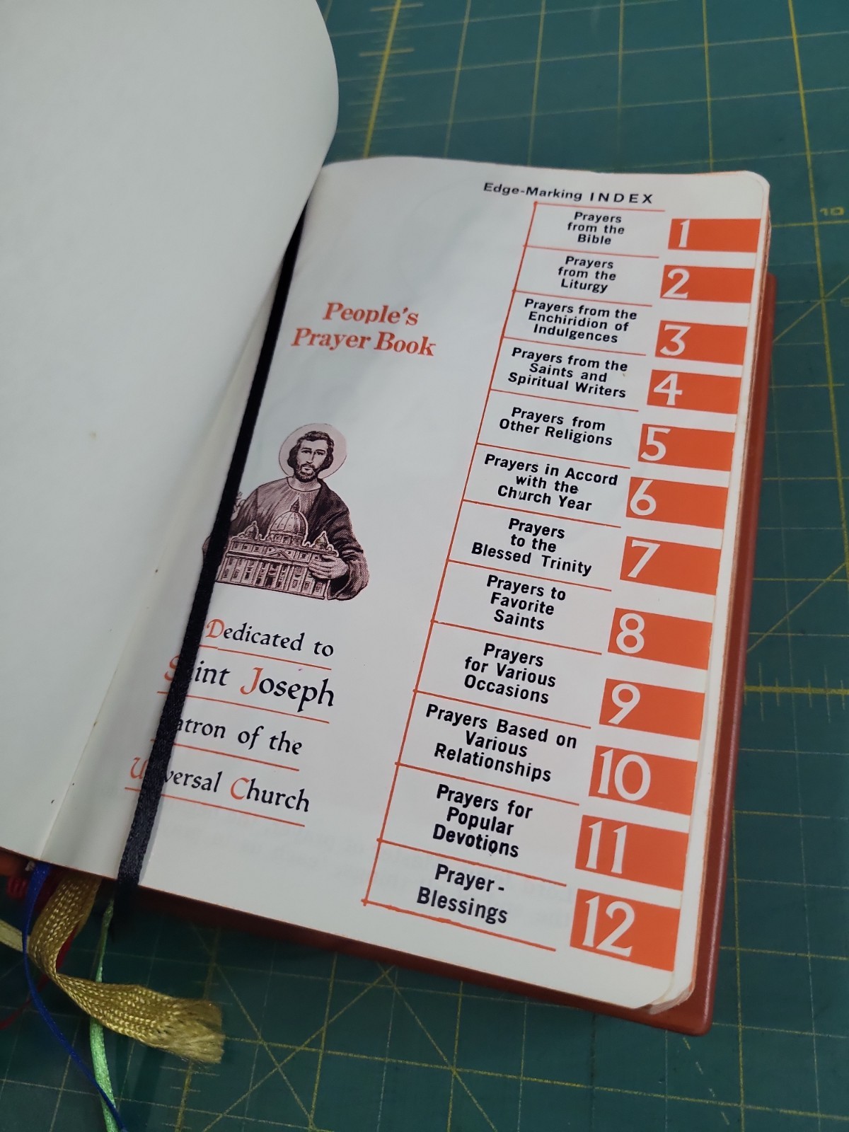 New Saint Joseph People&rsquo;s Prayer Book Catholic Book Publishing Co Vinyl Cover