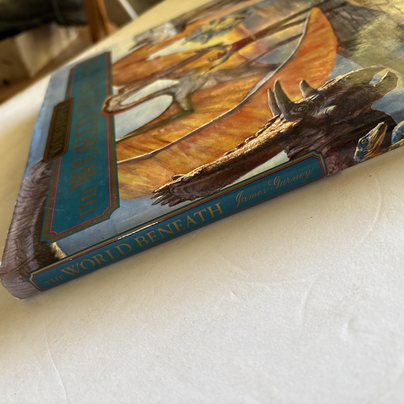 DINOTOPIA by James Gurney The World Beneath 1st Edition/ 1st Printing, HCDJ 1995