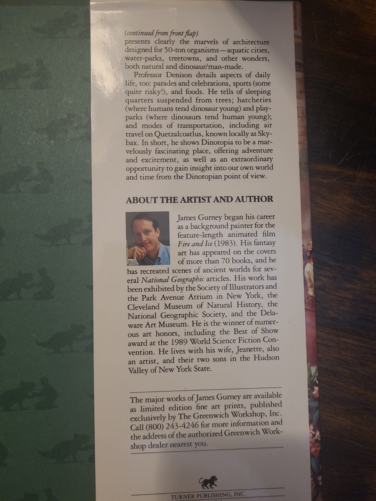 Land Apart from Time by James Gurney (1992, Hardcover)