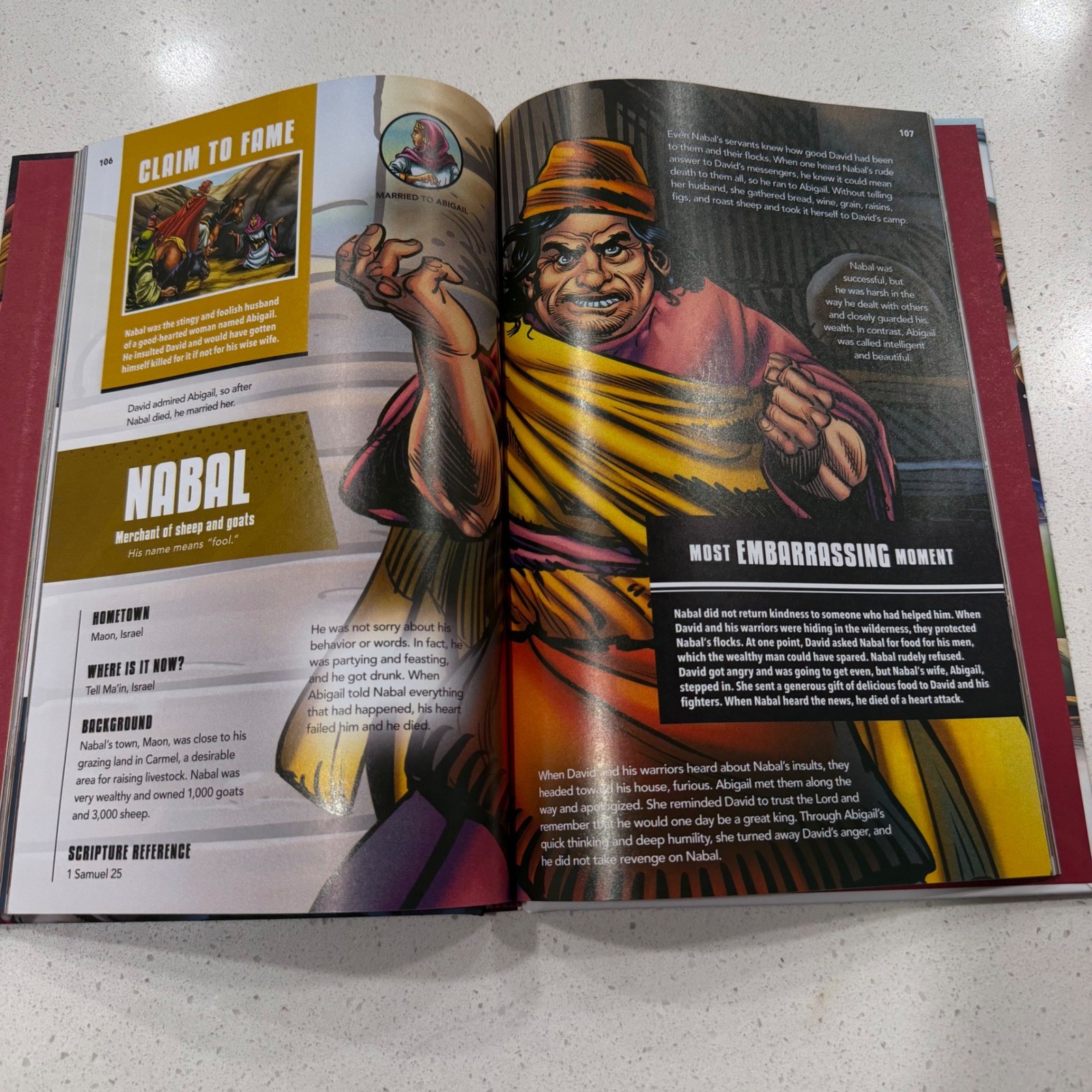 The Action Bible Heroes and Villains Sergio Cariello Hardcover David C Cook