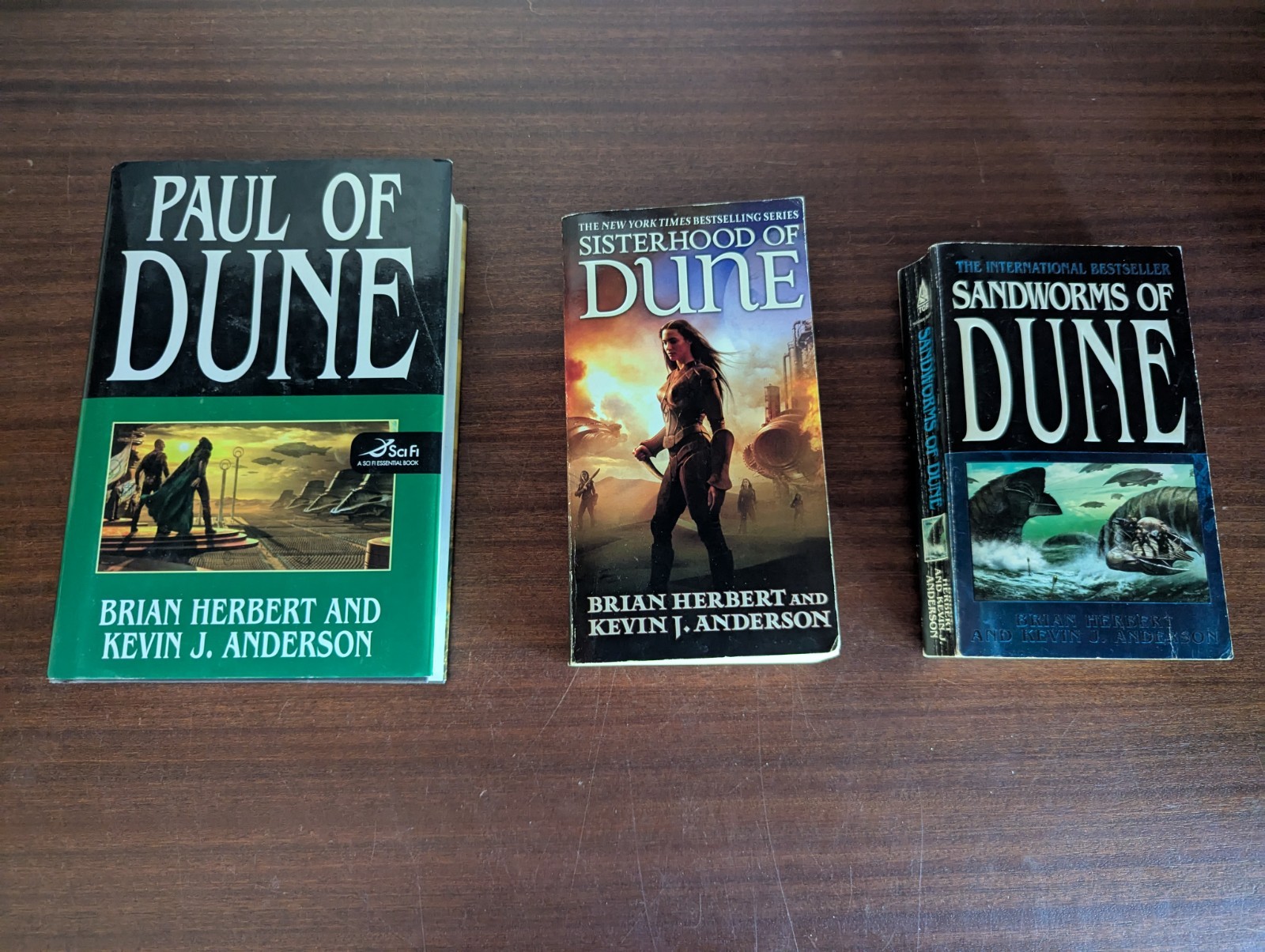 Nearly Complete DUNE Series 14 Book Lot by FRANK HERBERT & Brian Herbert PB & HC