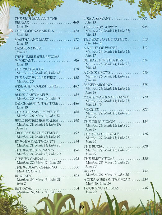SALE! Complete Illustrated Children&rsquo;s Bible, Hardback, Full Color, 400+ Pages