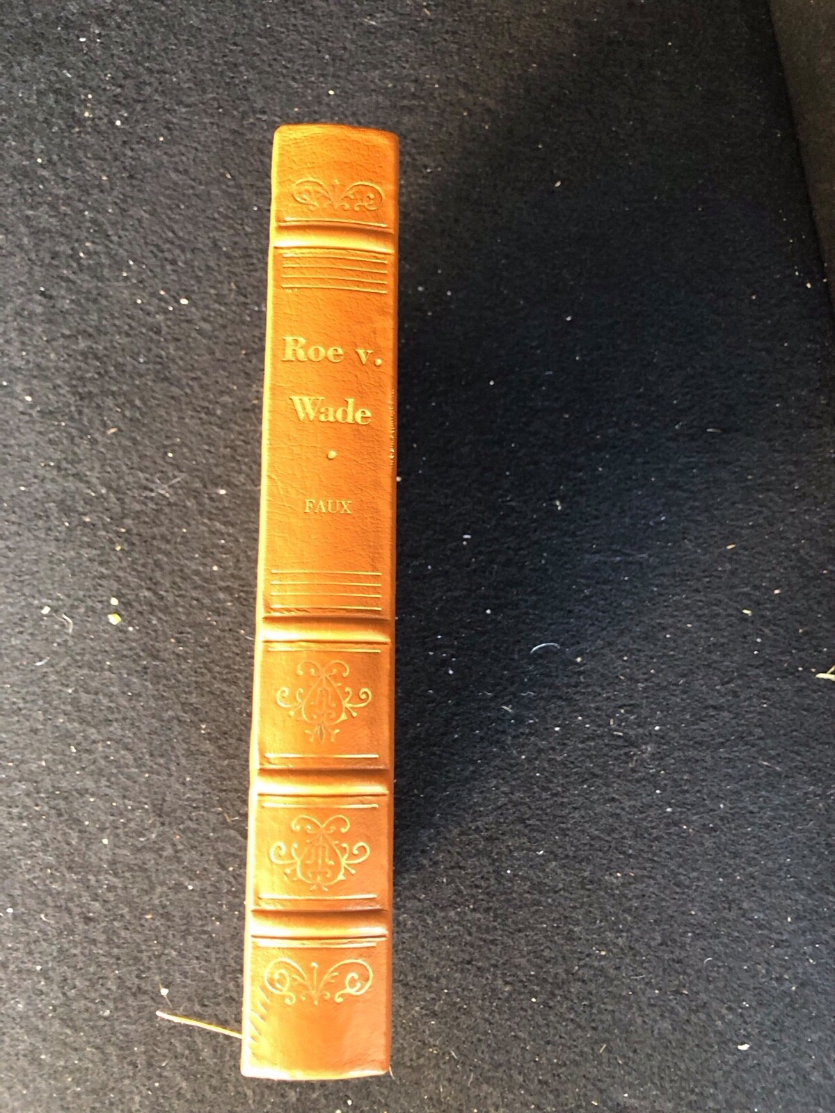 Roe V. Wade by Marian Faux Notable Trials Library Edition Book-HC Very Good