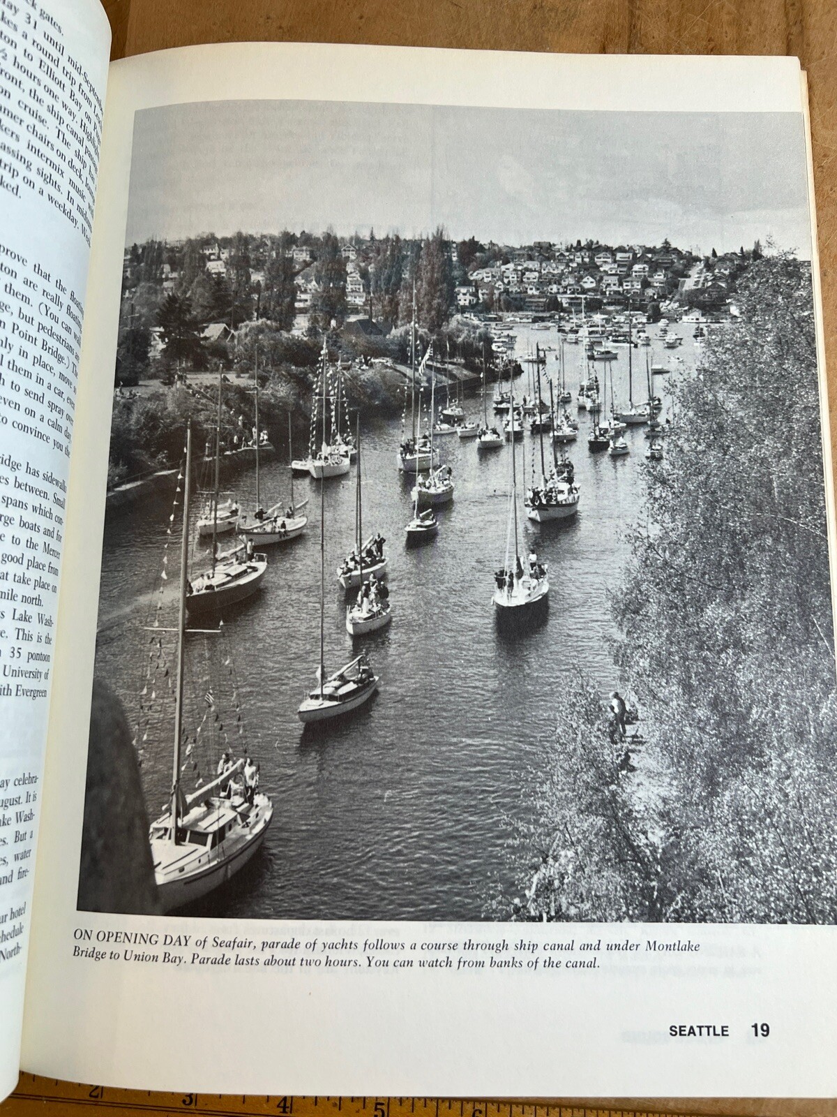 Vintage Sunset Travel Guide to Washington 1969 Black & White Photos Maps Text