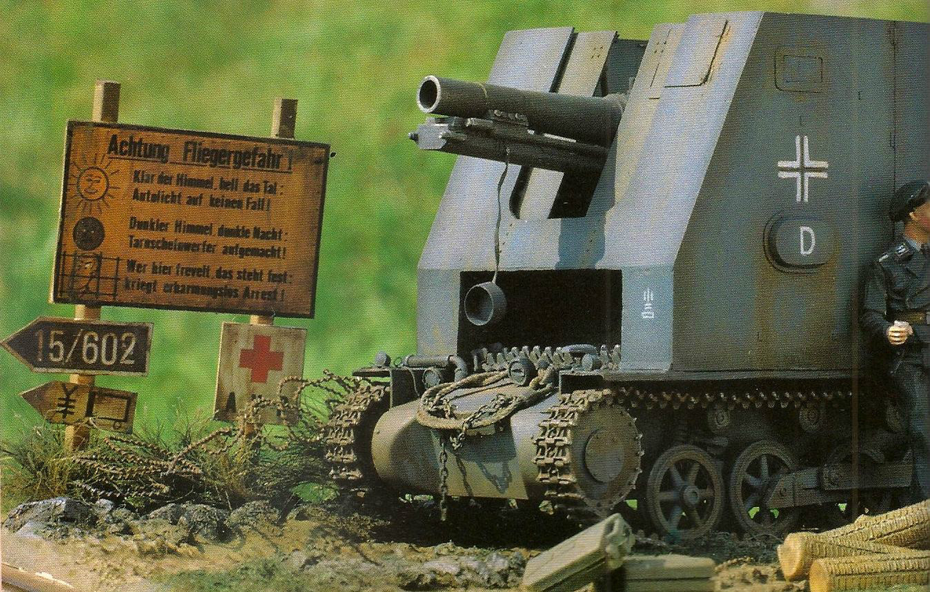 GERMAN SELF PROPELLED GUNS IN WWII Vintage Model Art 435 AFV Book BEAUTIFUL!