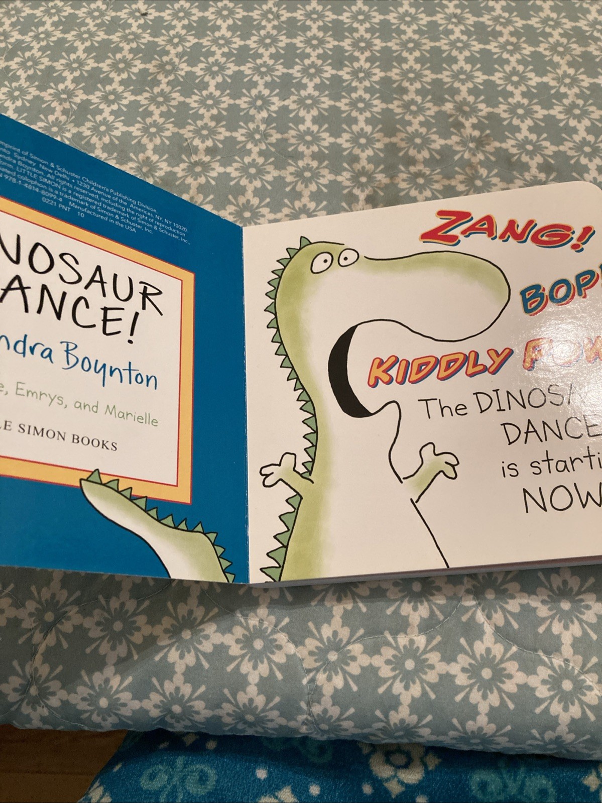 Dinosaur Dance! by Sandra Boynton (2016, Children&rsquo;s Board Books)
