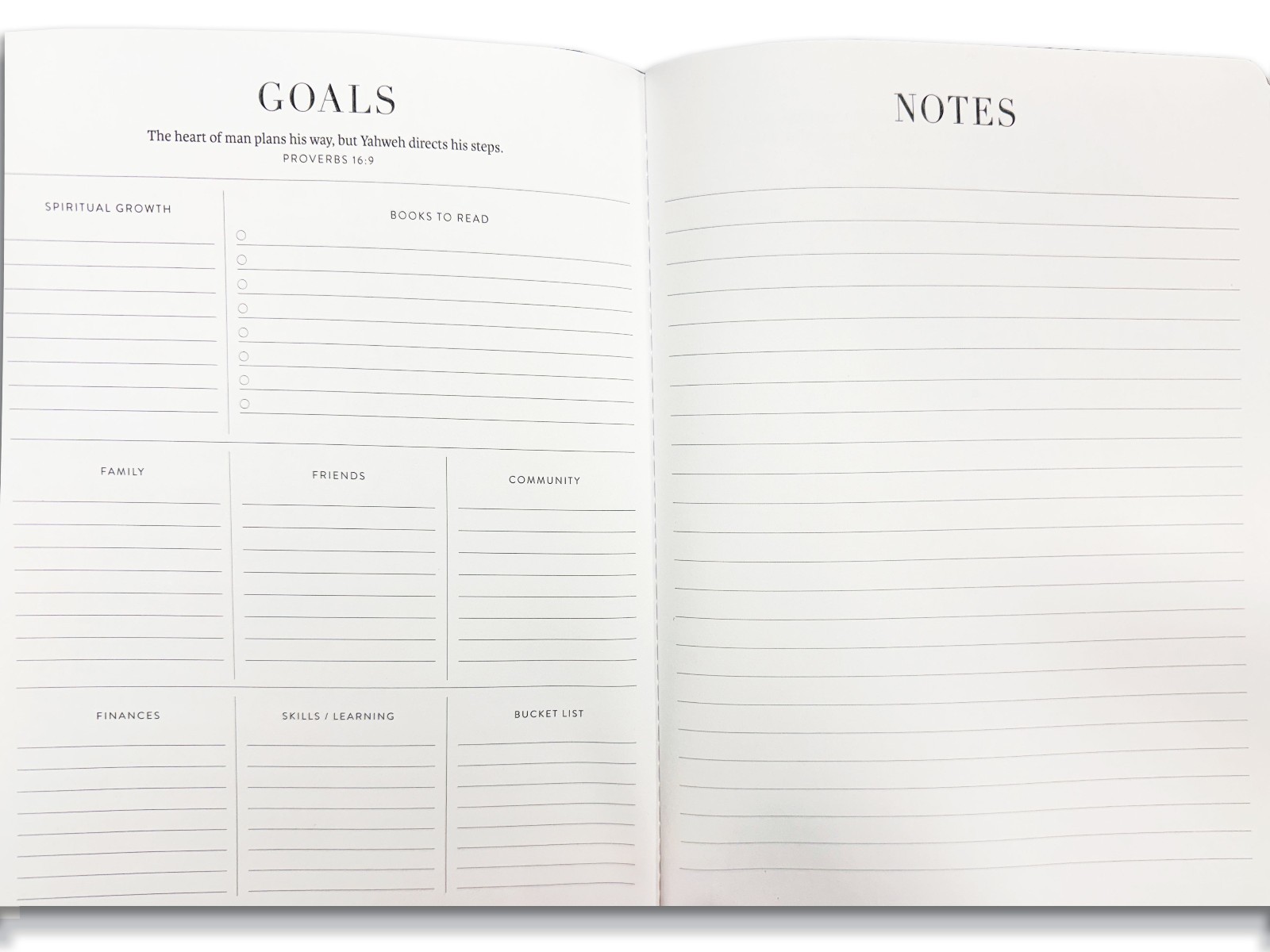 2026 « Praying Always » 17-Month Day Planner – OCEAN GREY (Sep 2025 – Dec 2026)