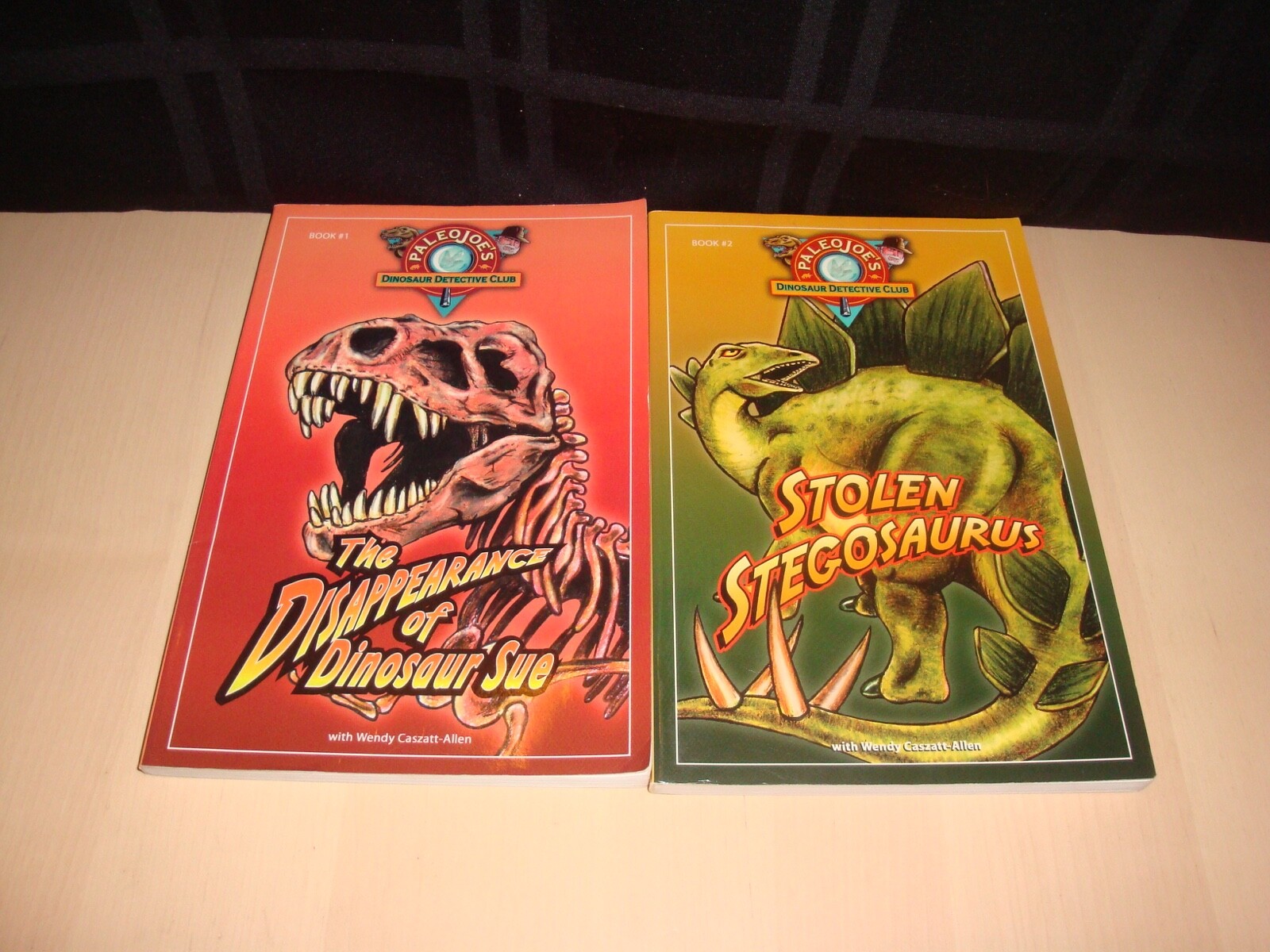 PaleoJoe&rsquo;s Dinosaur Detective Club Series 1-2 Chapter Book Lot Allen Homeschool