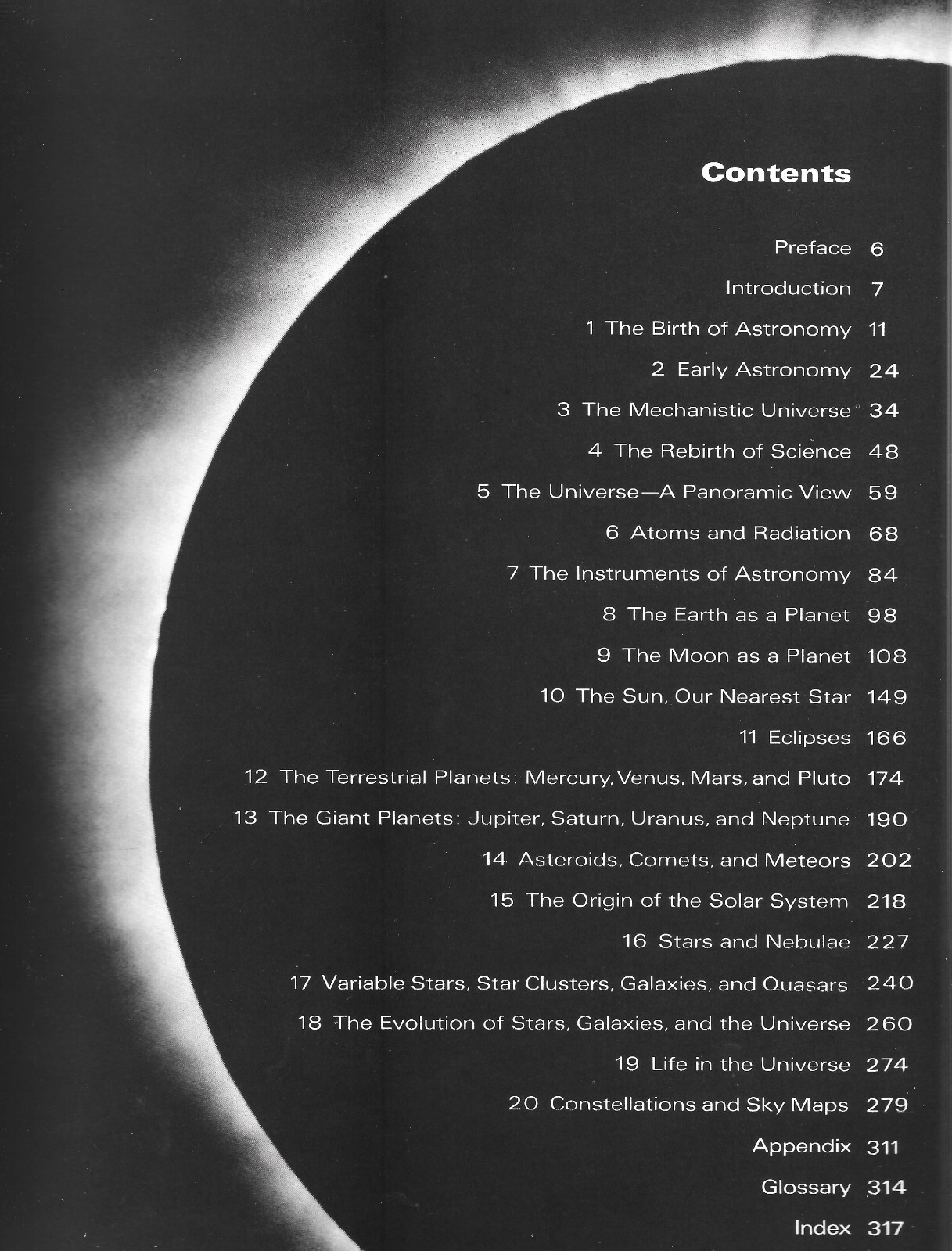 « Astronomy » Donald H. Menzel 1970 1st Edition Hardcover w/DJ 320 Pages