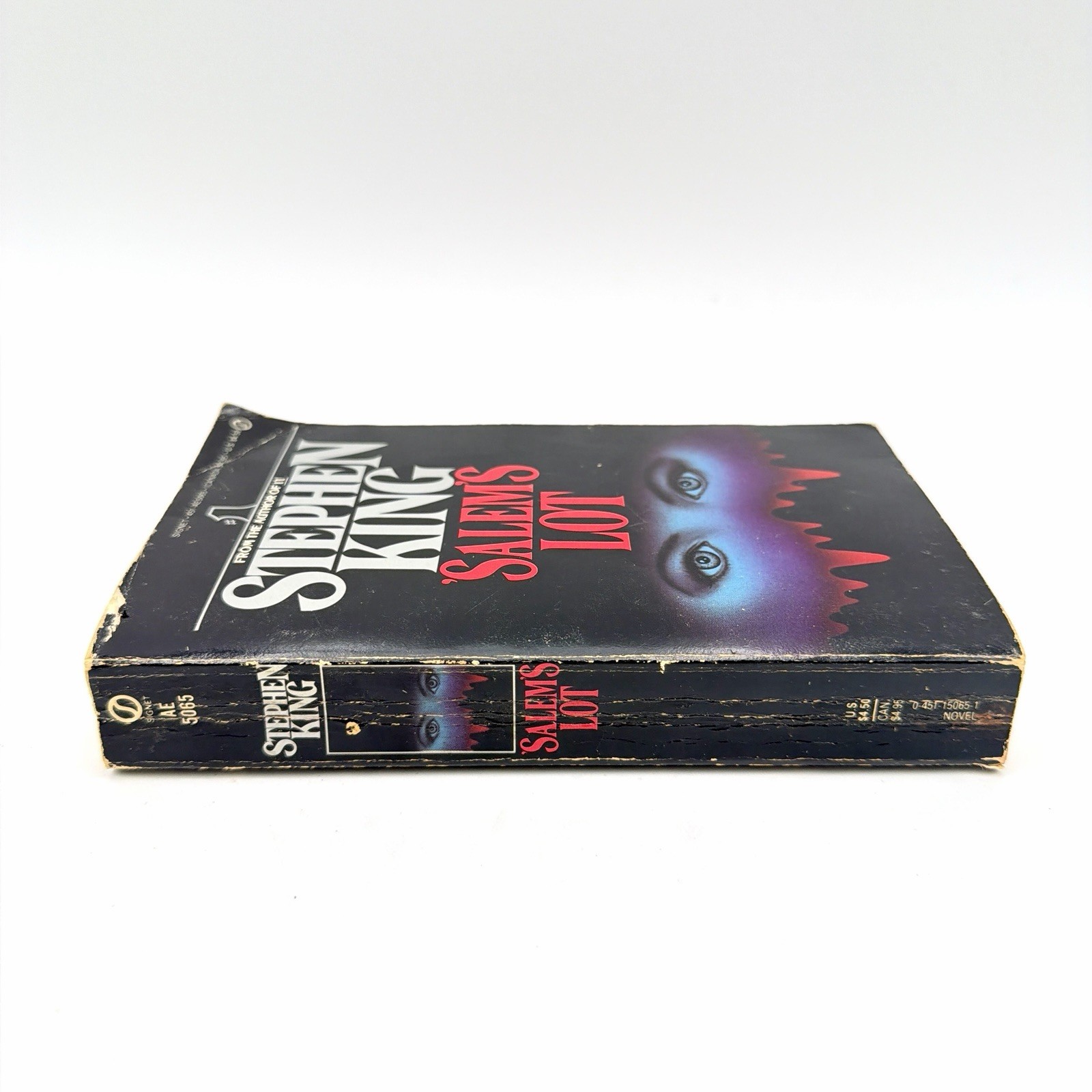 Salem&rsquo;s Lot Stephen King 1976 Signet PB 1st Edition Late Printing Vampire Horror