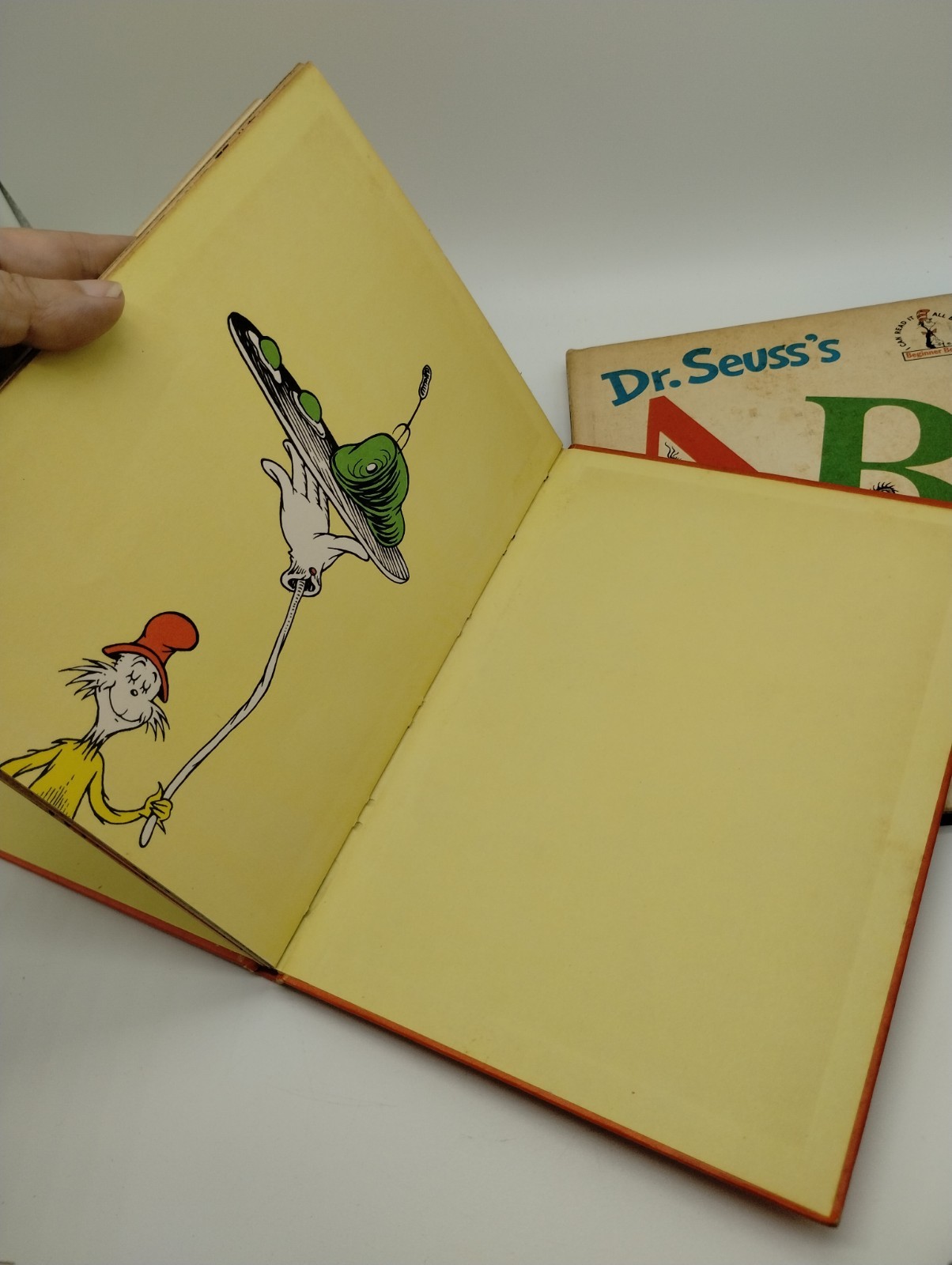 Lot Of 2 Vintage 1960 Dr. Suess Green Eggs & Ham 1963 ABC&rsquo;s Hardcover Books