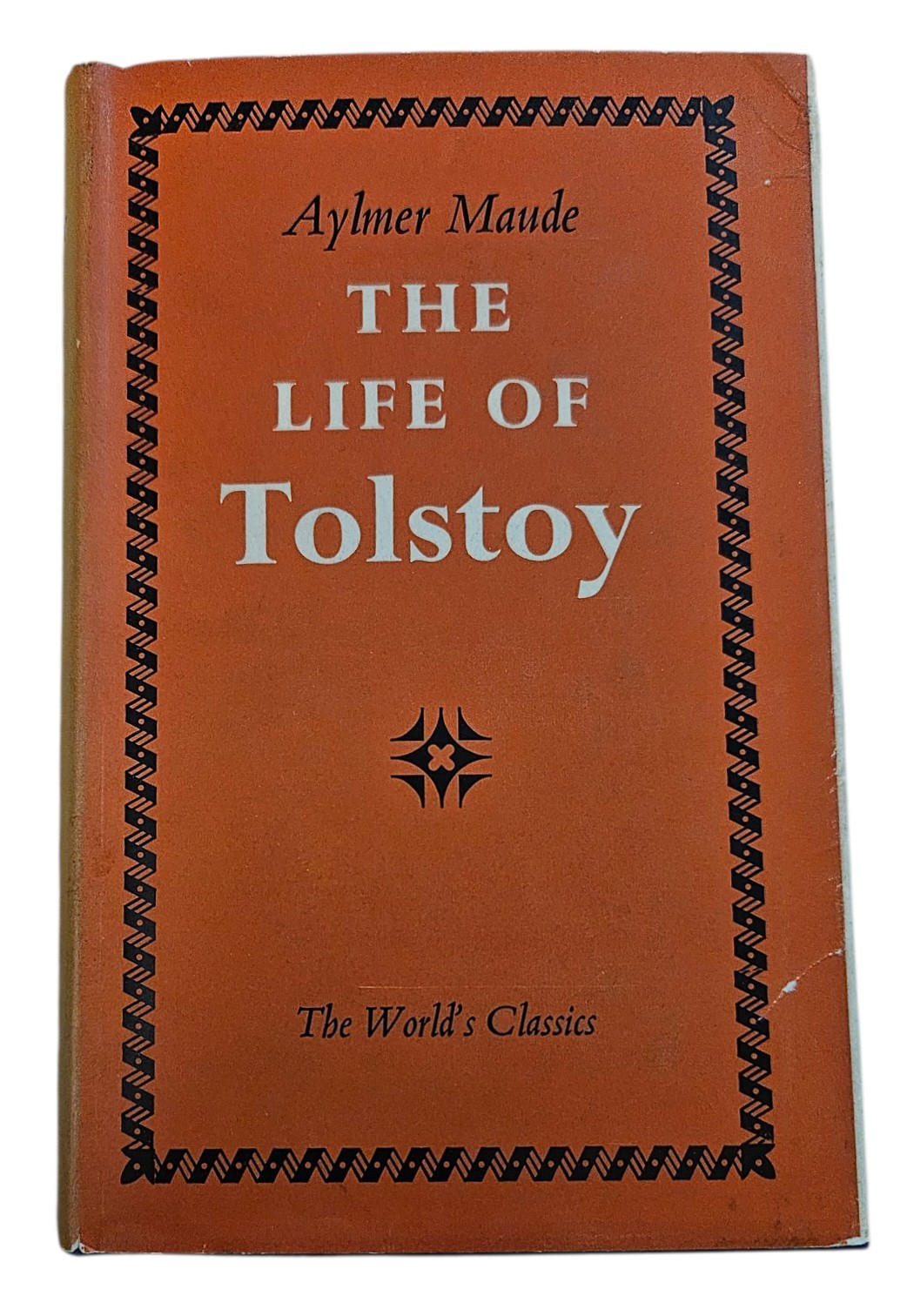 Vintage The Life of Leo Tolstoy Aylmer Maude 383 World&rsquo;s Classics Oxford HC 1953