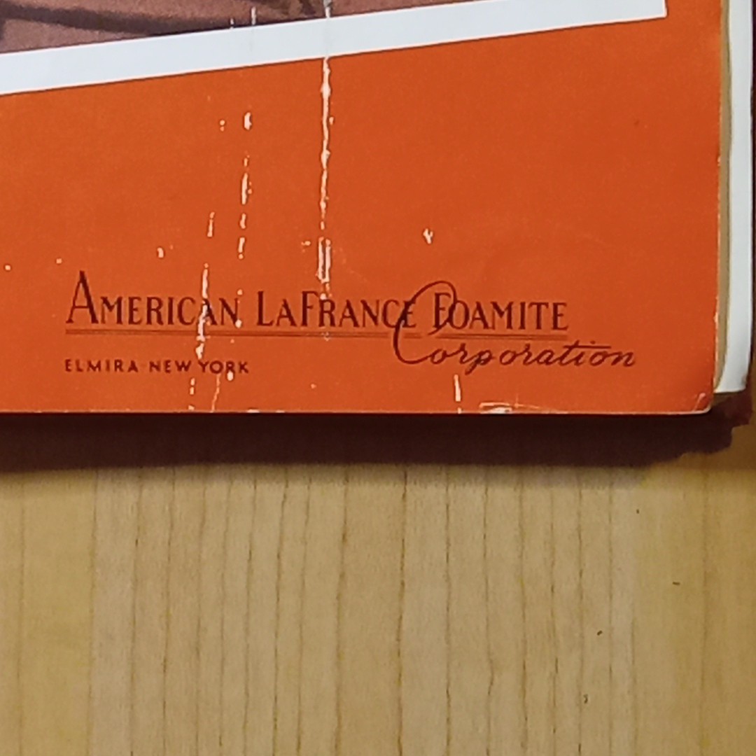 American La France Foamite Corporation 1946 Issues Bound + Ad Info