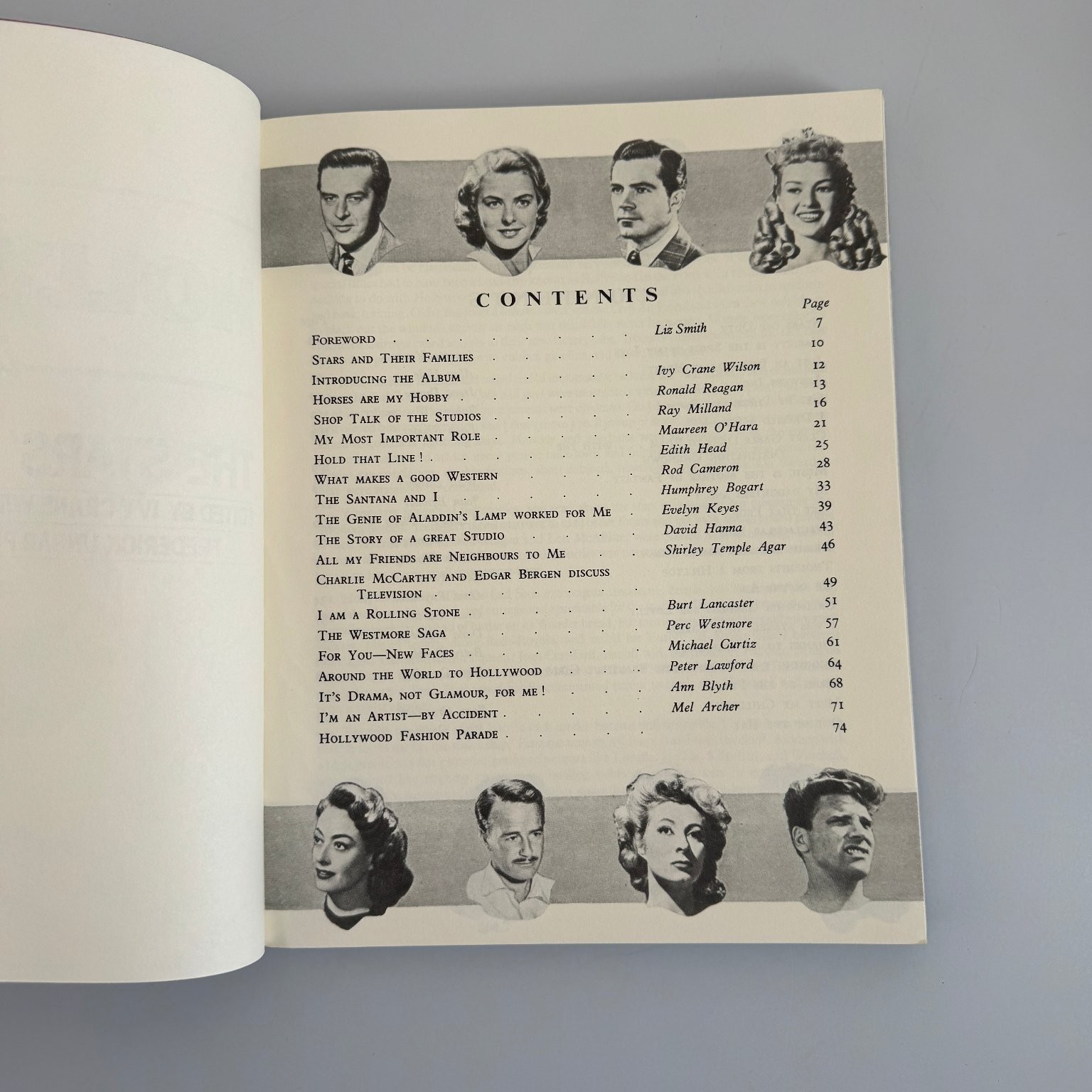 Hollywood in the 1940s Stars&rsquo; Own Stories Wilson 1980 Film History Ungar ARC
