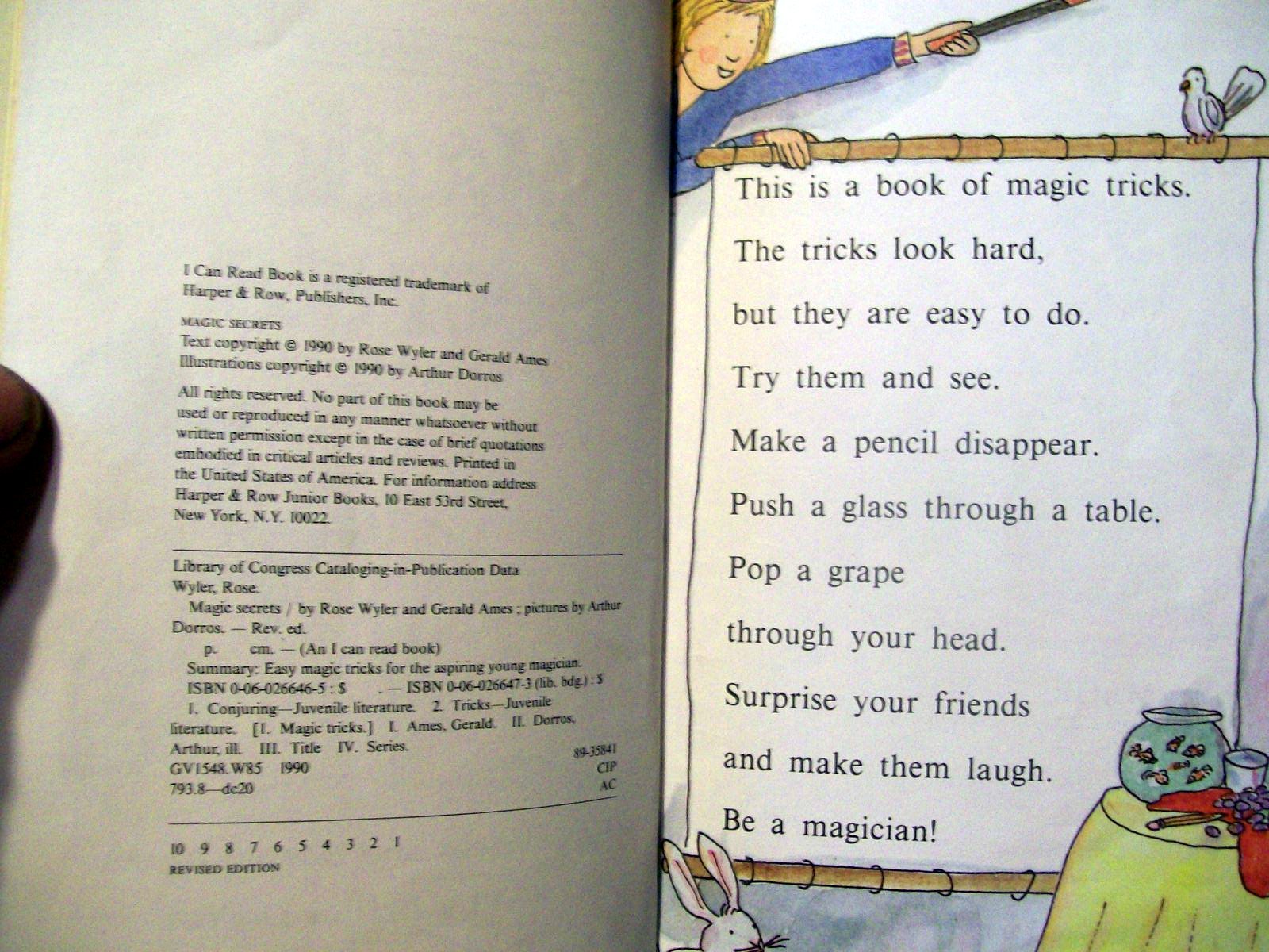 Magic Secrets by Rose Wyler & Gerald Ames (Revised, 1990, Library Bound)