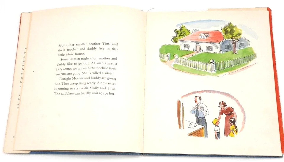 The New Sitter Ruth and Ray Abel 1940 Illustrated Children&rsquo;s Oxford