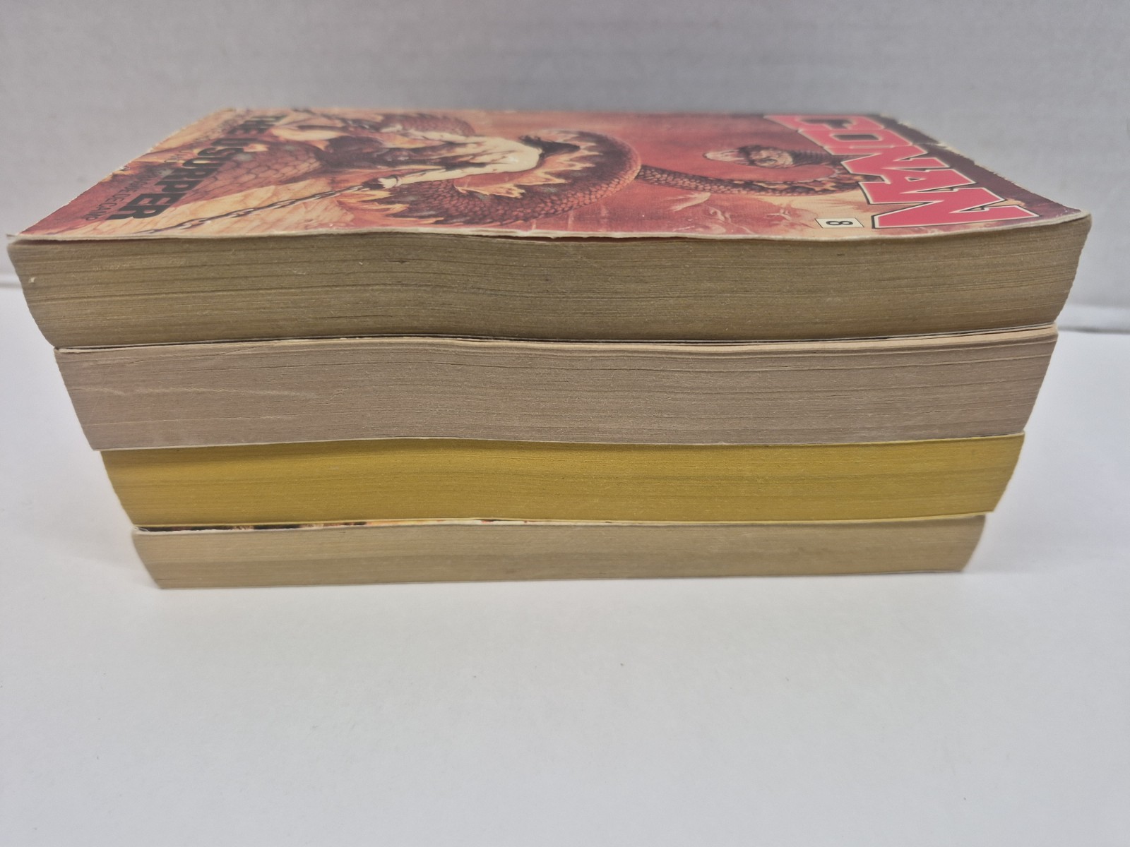 Vintage Conan the Barbarian Paperback Book Lot 4 Novels Swordsman Usurper READ