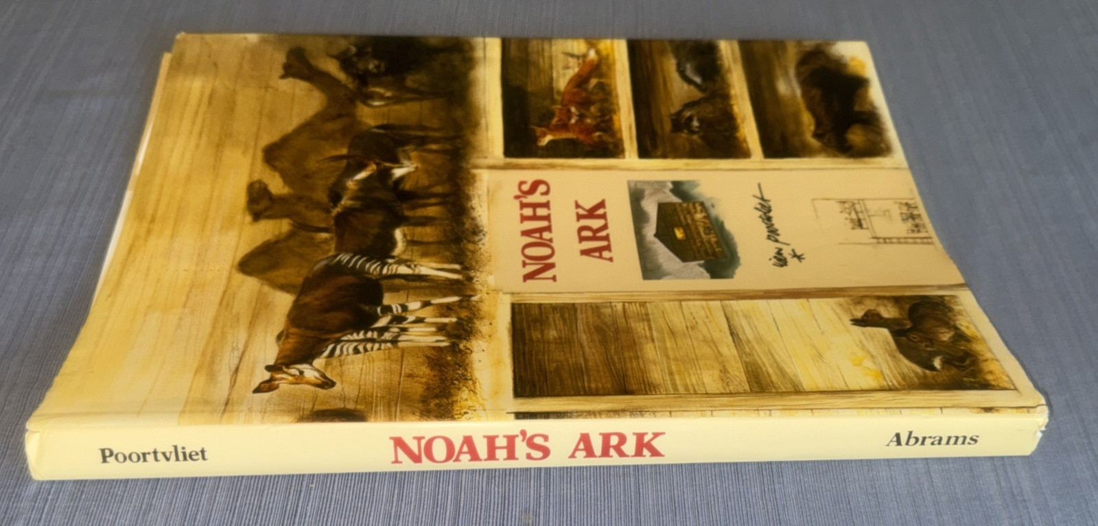 NOAH&rsquo;S ARK English Edition by Rien Poortvliet Good Oversized HC/DJ USED