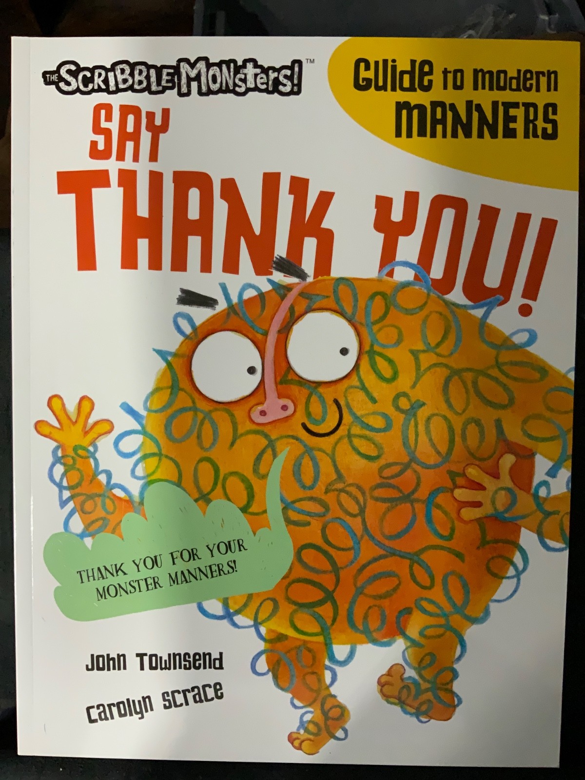 8 BK Series- The Scribble Monsters, Guide to Modern Manners, PB, NEW