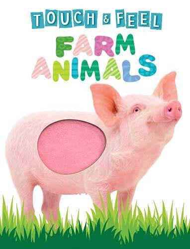 Touch and Feel Farm Animals – Novelty Book – Childrens Board Book – – VERY GOOD