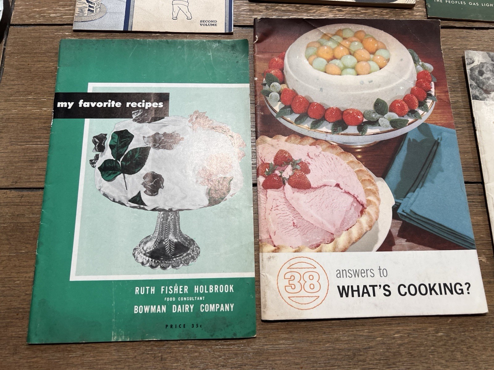 30s 40s 50s 60s Lot Of 15 Vtg Recipe Booklets Cookbook Pamphlet Advertising