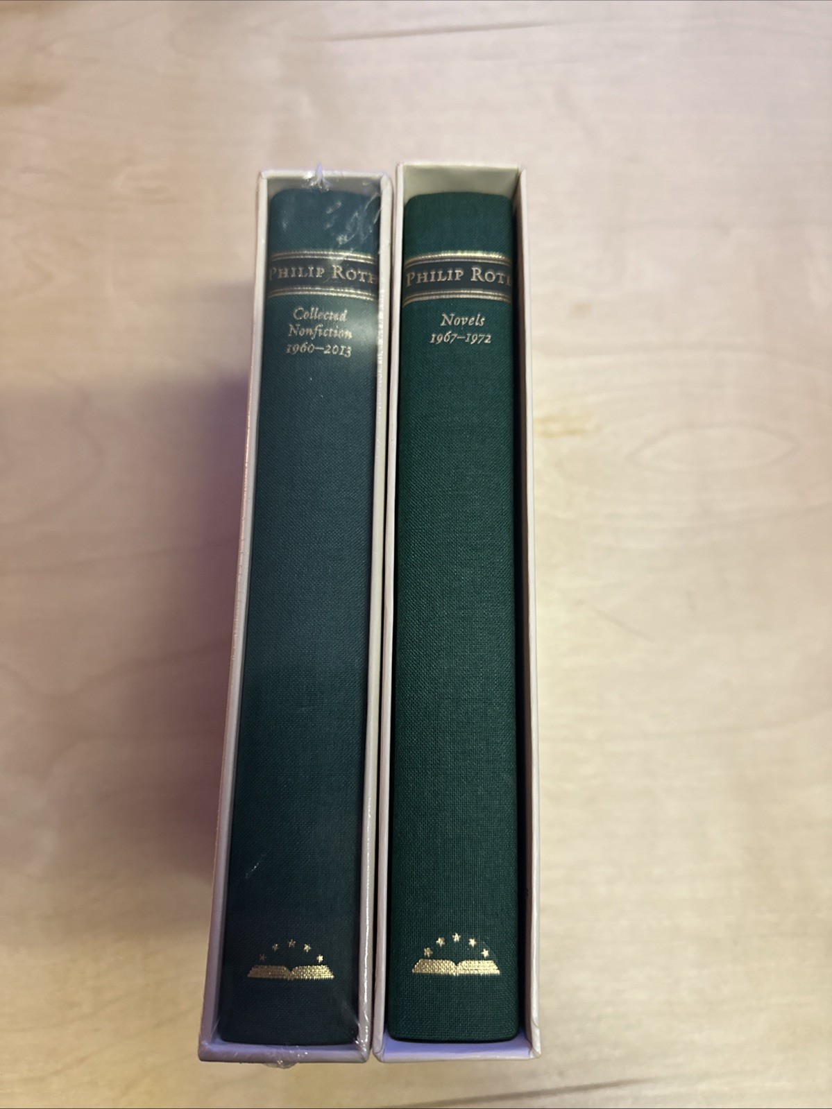 Philip Roth Library of America 2 Books Novels Collected Nonfiction 1960 – 2003