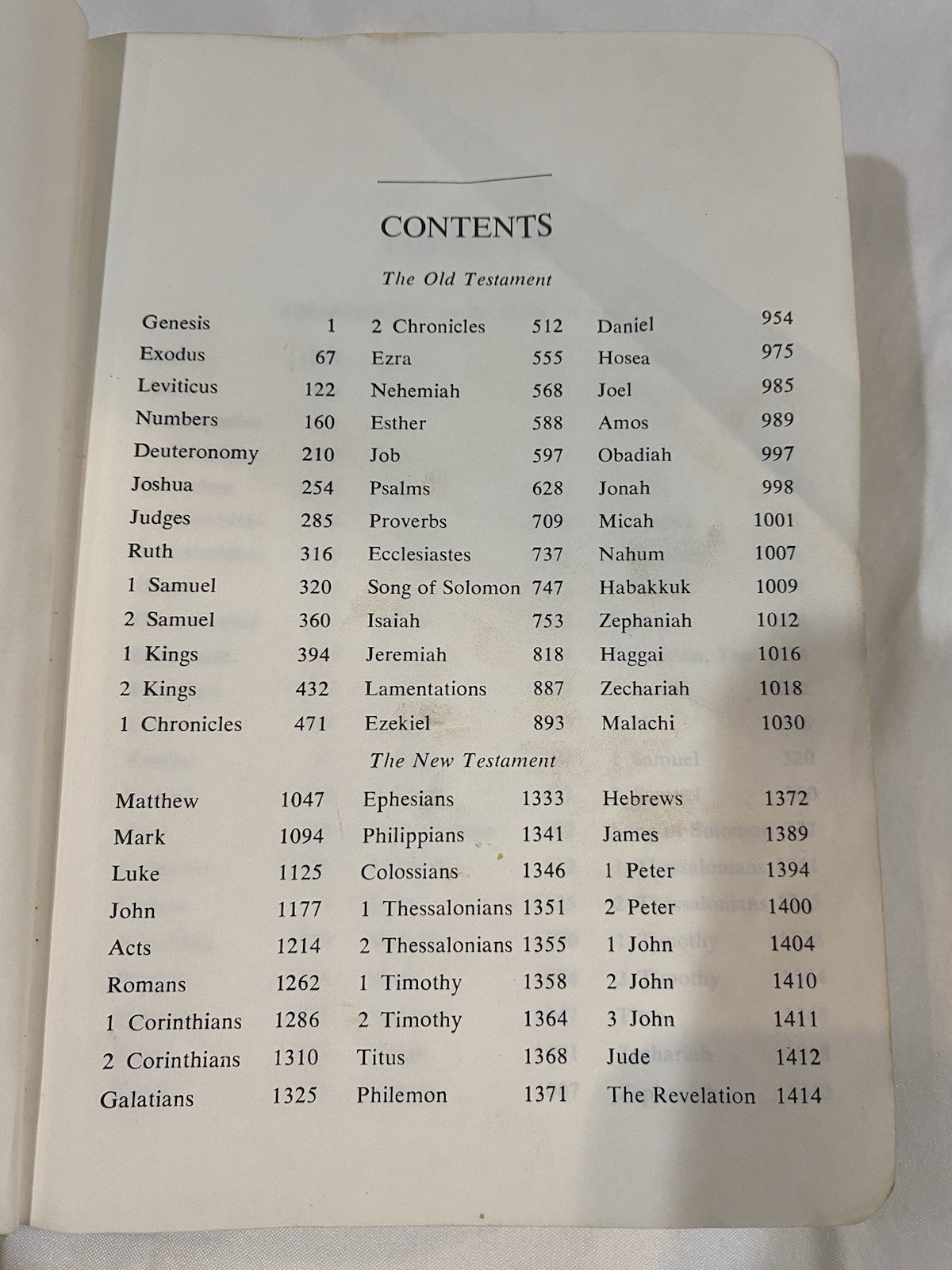 The Children&rsquo;s Living Bible Illustrated Hardcover Vintage Tyndale