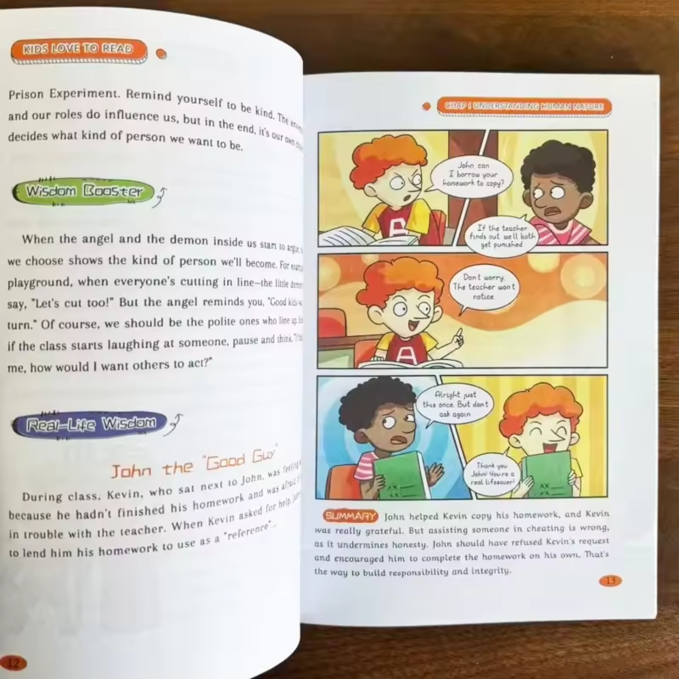 Murphy&rsquo;s Law Illustrated Book 42 Thinking Tips Comic Philosophy for Kids