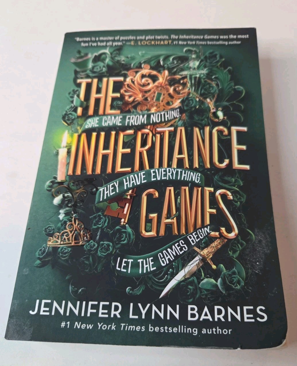The Inheritance Games Series Paperback Book Lot of 3 Set Jennifer Lynn Barnes