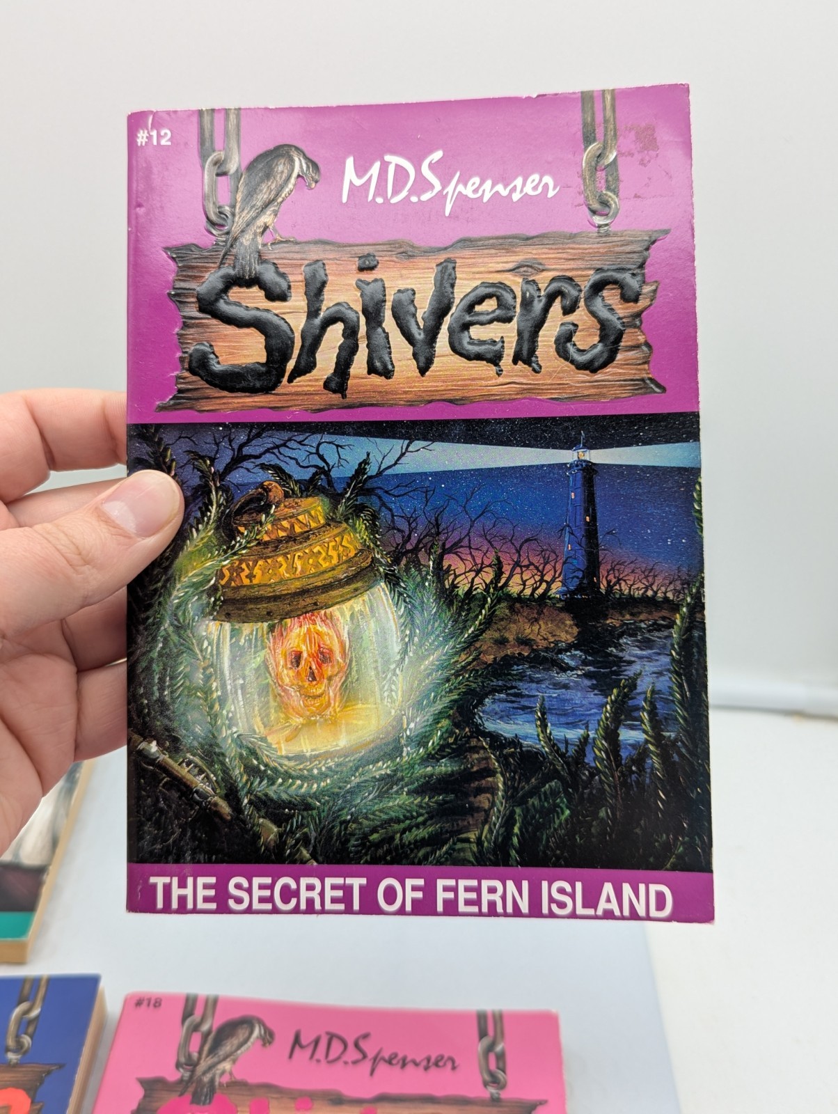 Shivers M.D. Spencer 4 Book Lot 1 12 15 18 Horror 1990&rsquo;s