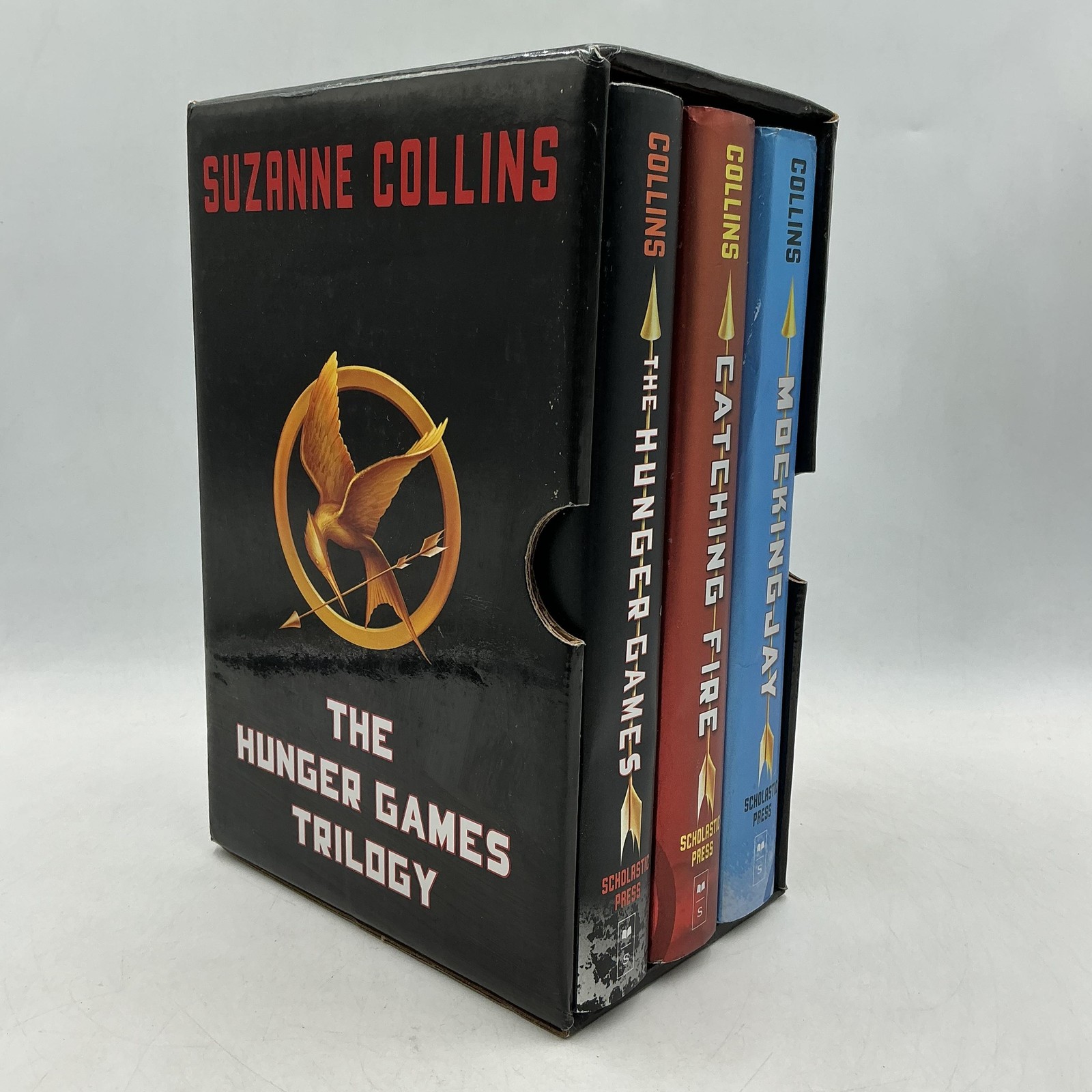 The Hunger Games Trilogy Suzanne Collins Scholars&rsquo; Press Hardcover Black